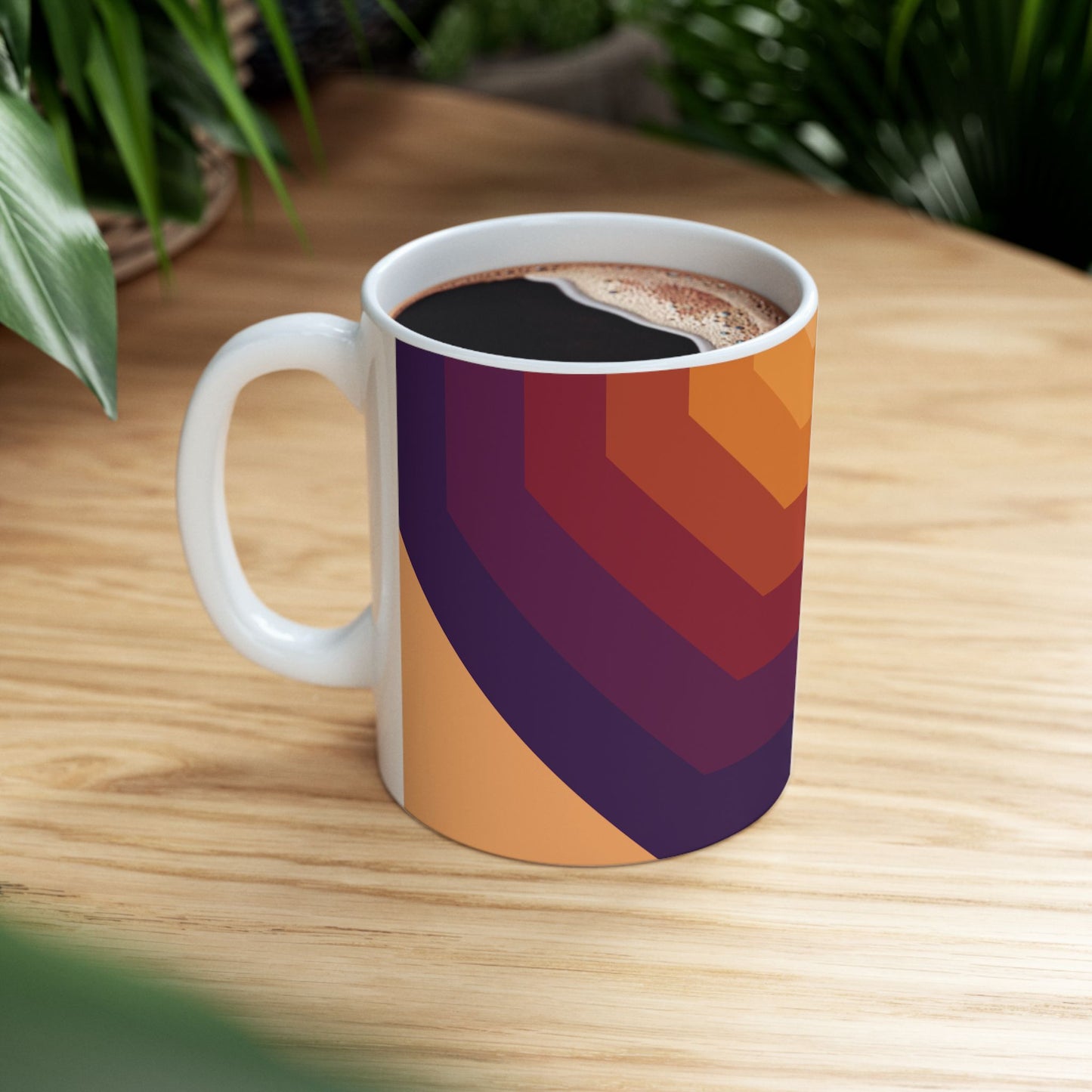 Geo Art Mug – Bold Color, Daily Joy