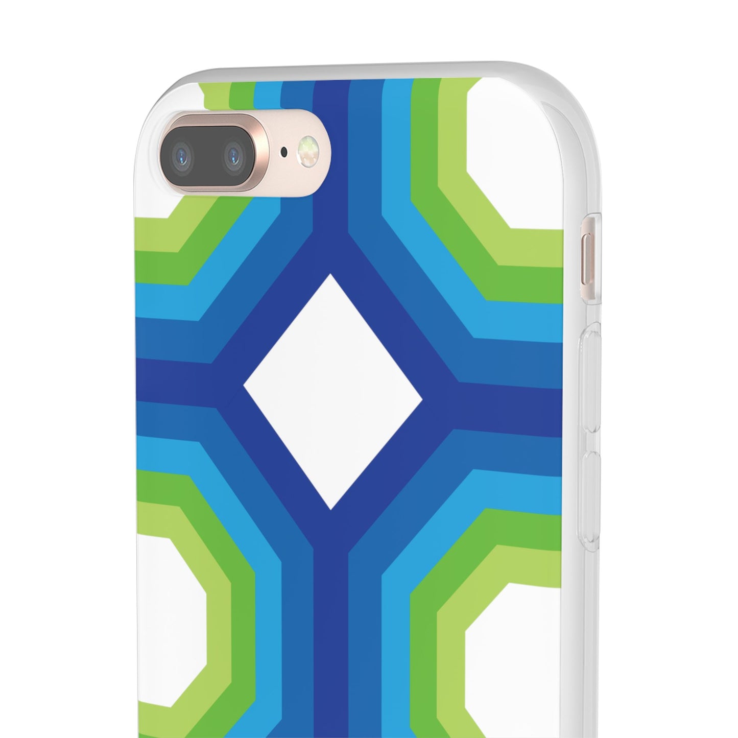 Stylish Geometric Phone Case, Flexible Phone Cover, Unique Modern Design, Perfect Gift, Trendy Accessory, Eco-Friendly Case