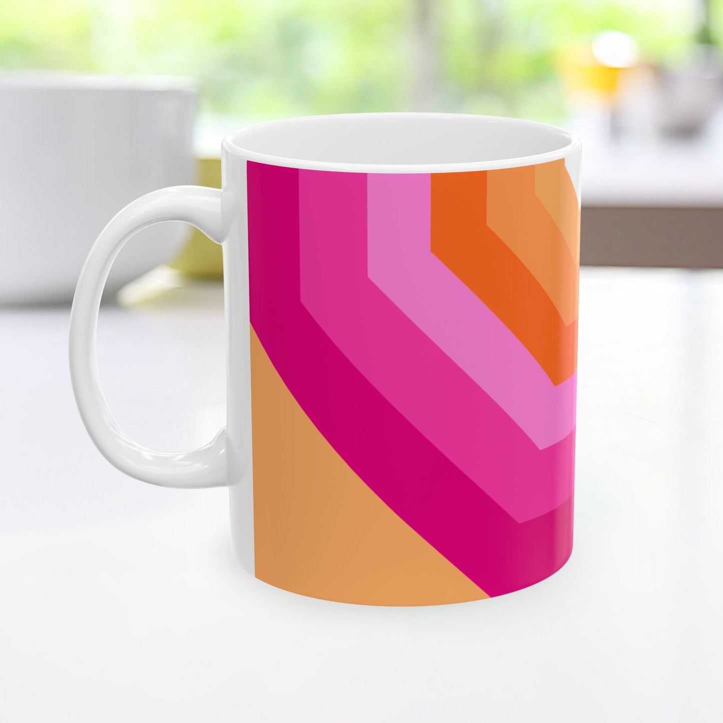 Geo Art Mug – Bold Color, Daily Joy