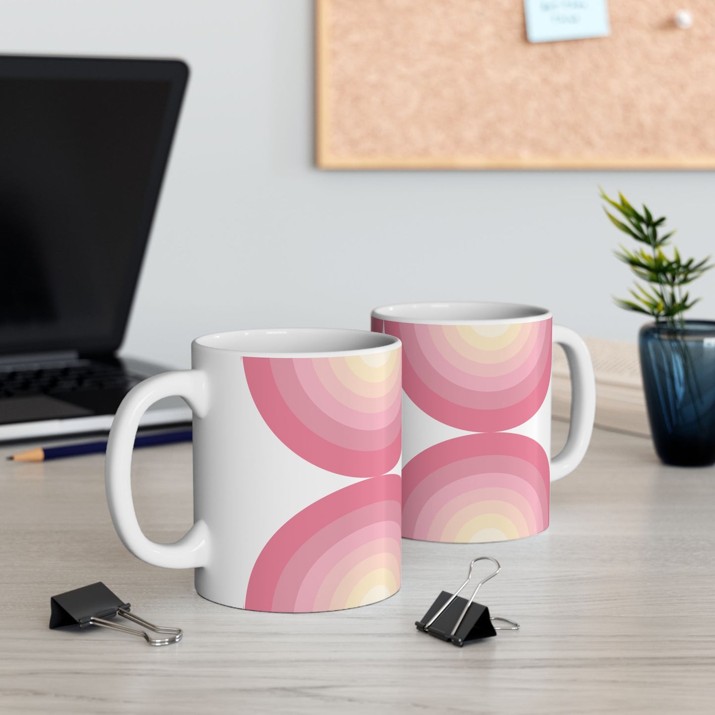 Geo Art Mug – Bold Color, Daily Joy