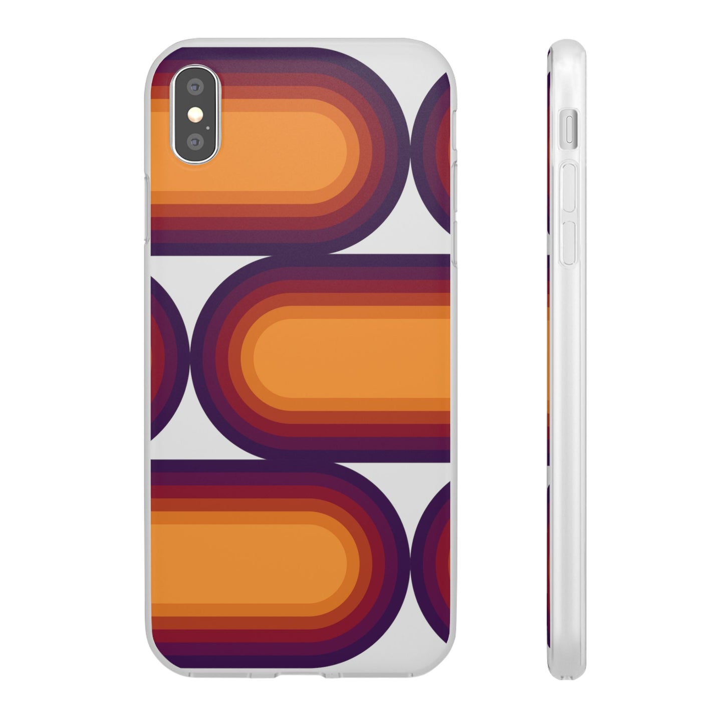 Stylish Geometric Phone Case, Flexible Phone Cover, Unique Modern Design, Perfect Gift, Trendy Accessory, Eco-Friendly Case