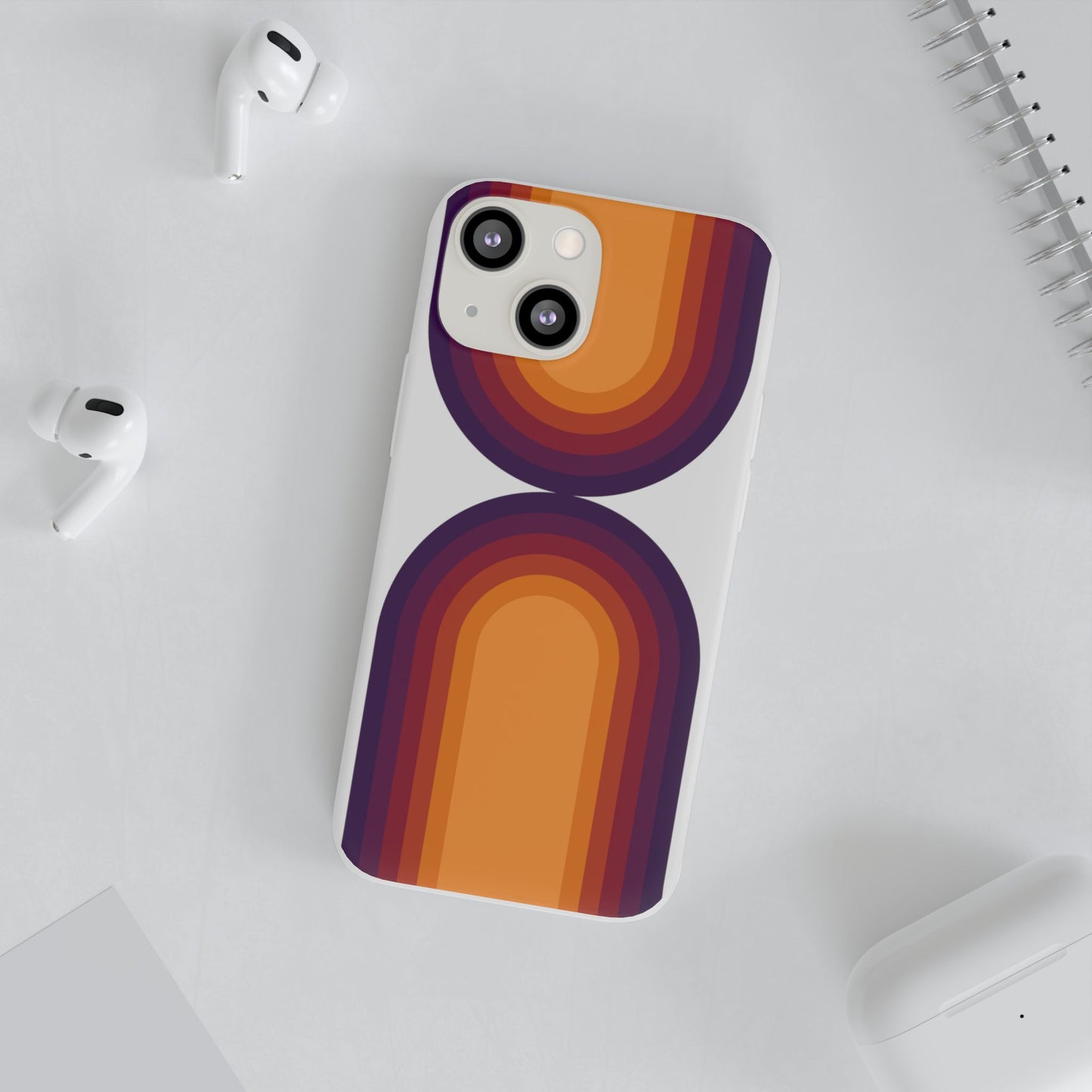 Stylish Geometric Phone Case, Flexible Phone Cover, Unique Modern Design, Perfect Gift, Trendy Accessory, Eco-Friendly Case