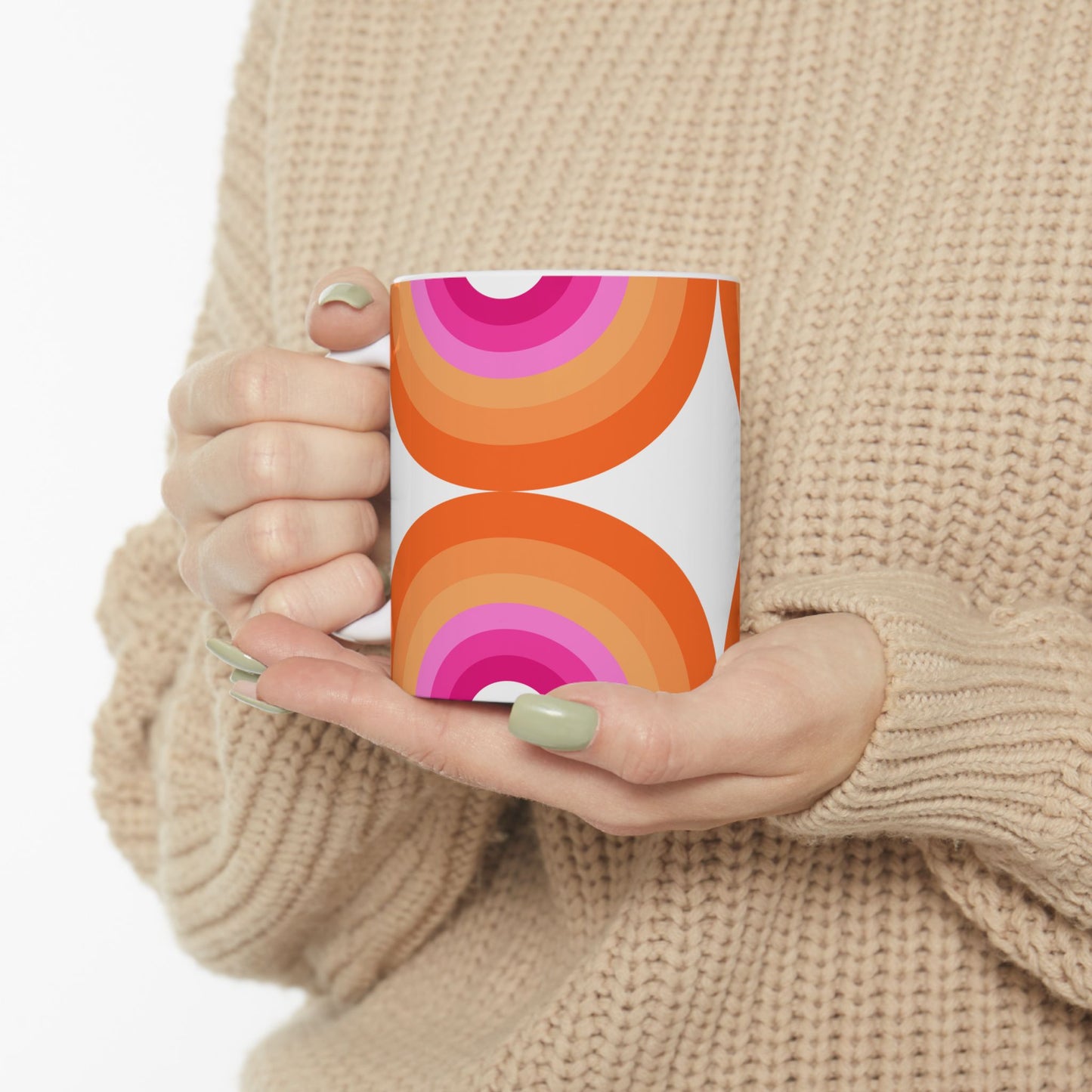 Geo Art Mug – Bold Color, Daily Joy