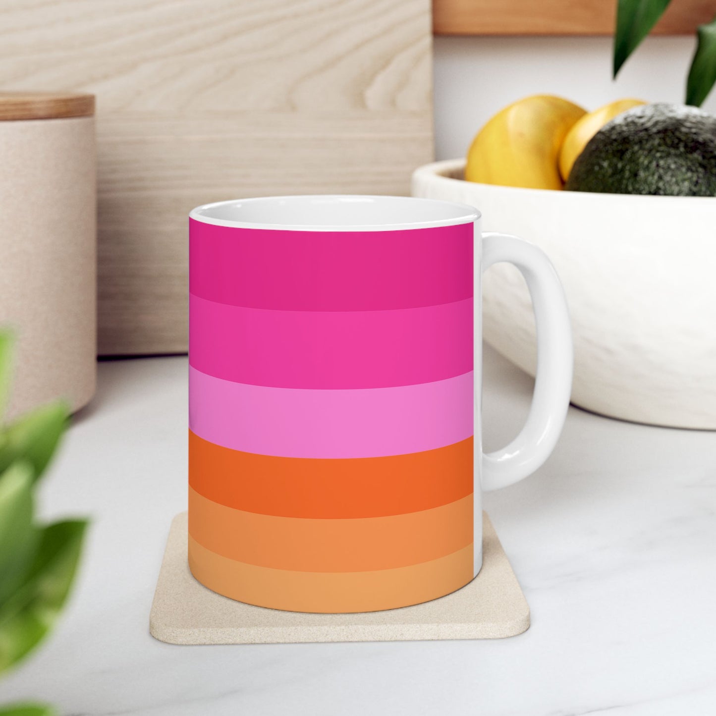Geo Art Mug – Bold Color, Daily Joy