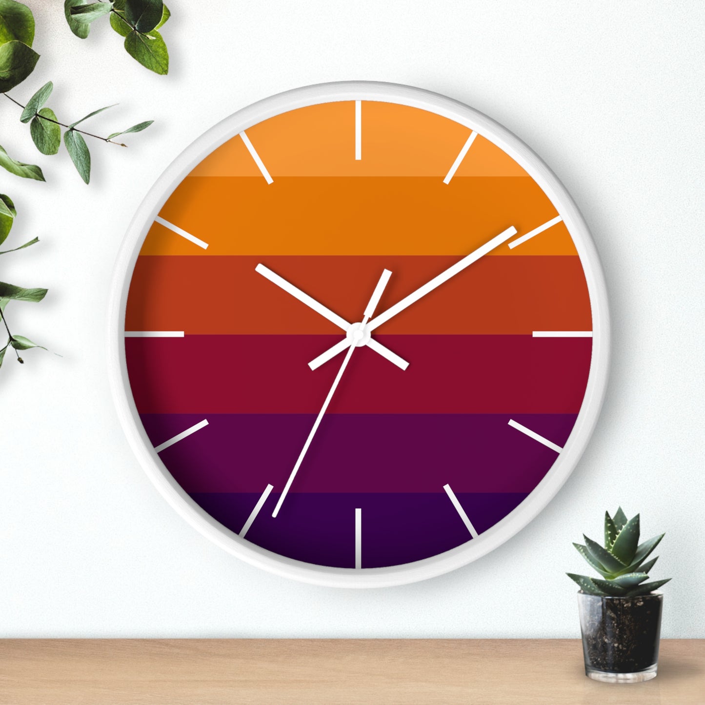 Geometric Art Wall Clock | Bold, Modern, and Right on Time