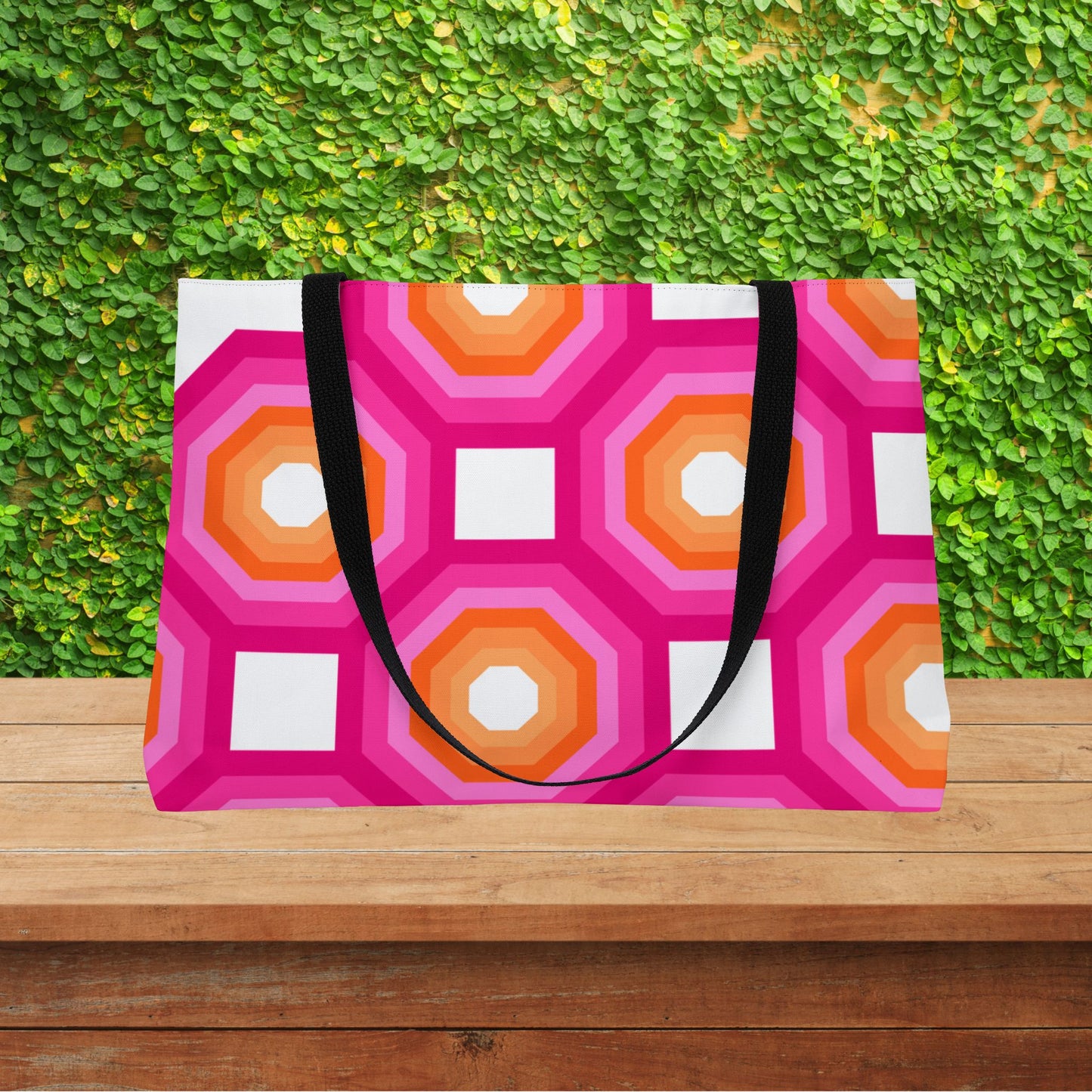 Geometric Art — XL Tote Bag | Carry-All