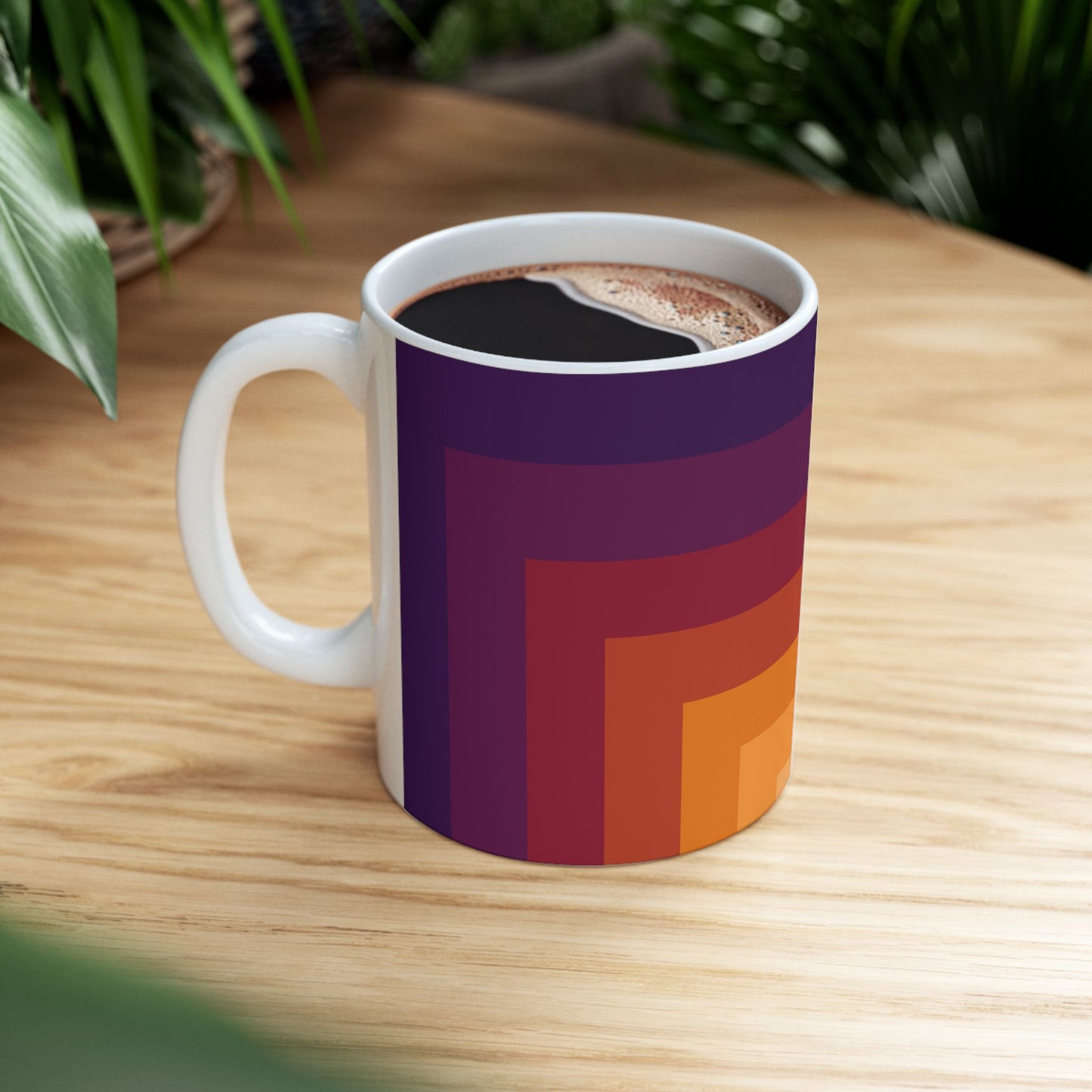 Geo Art Mug – Bold Color, Daily Joy