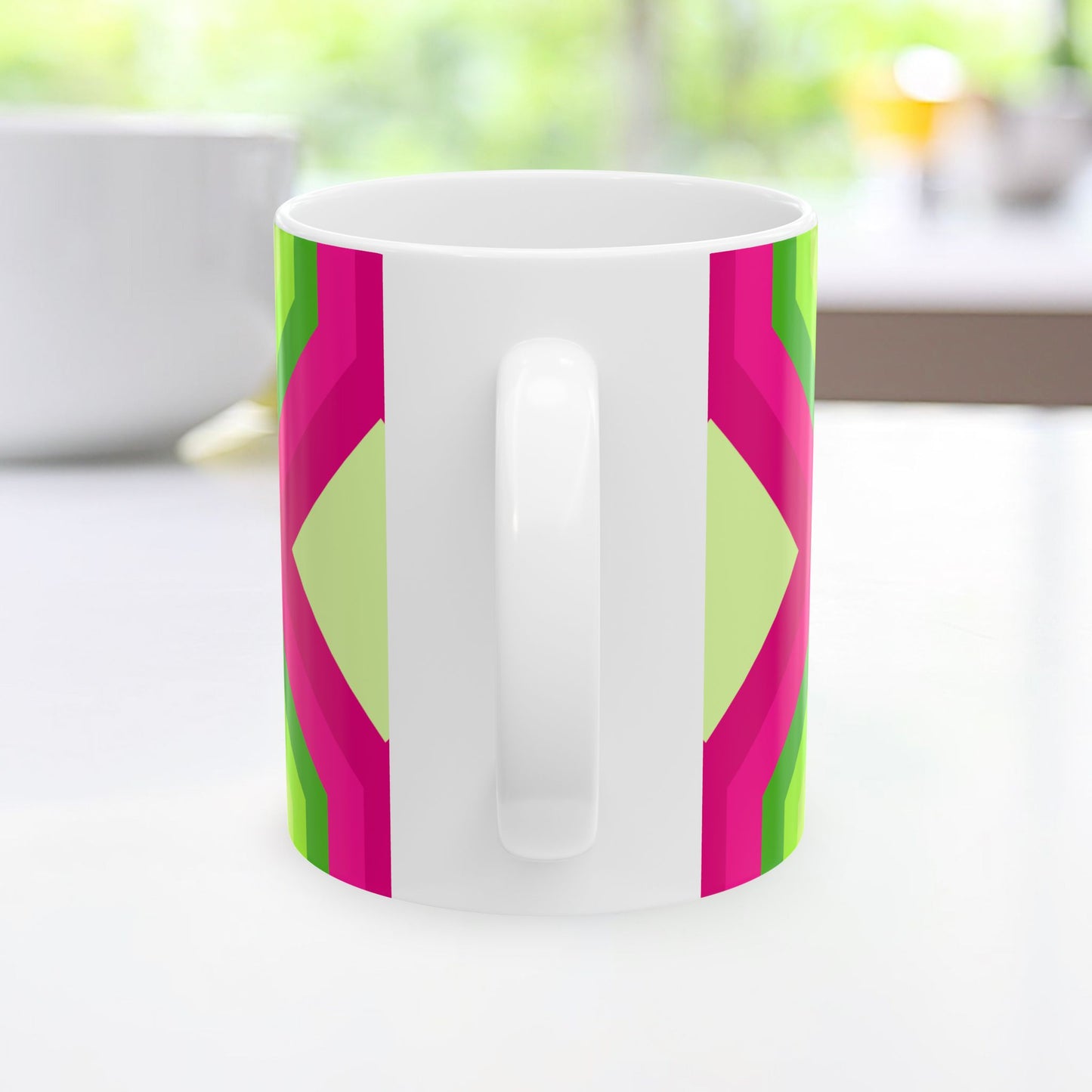Geo Art Mug – Bold Color, Daily Joy