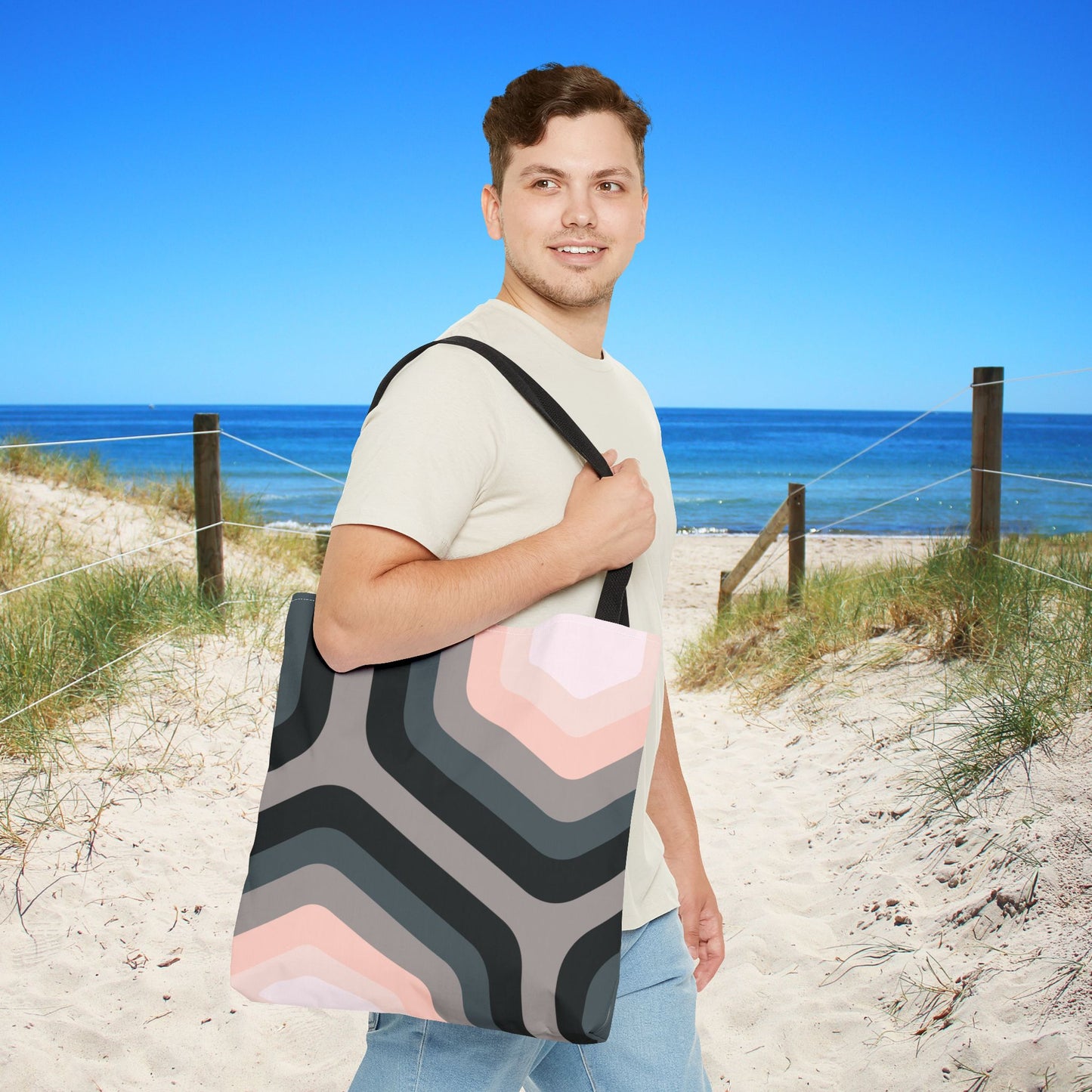 Geo Tote Bag – 3 sizes | Understated Style. Everyday Versatility. Modern Function.