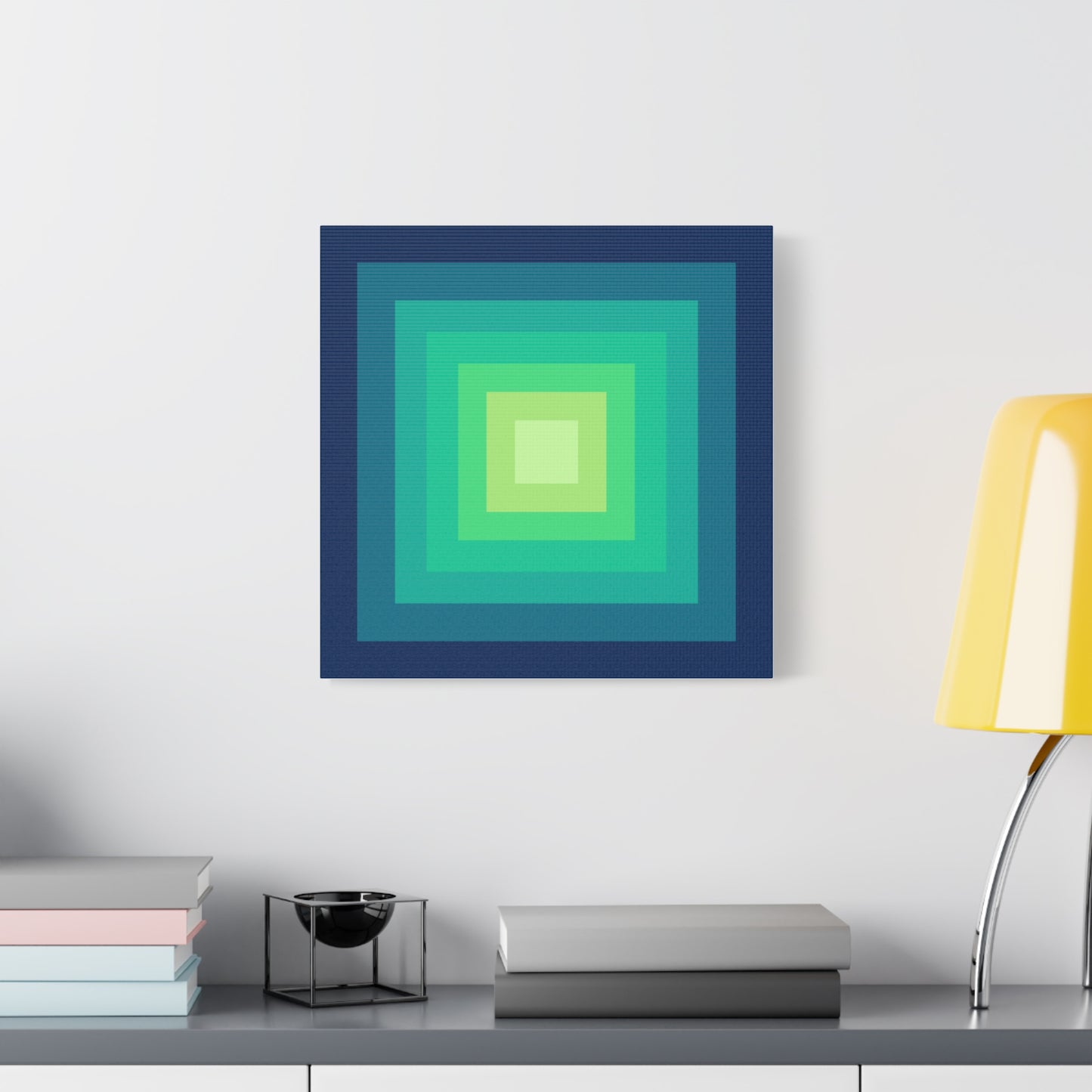 Modern Geometric Canvas Art | Bold Colors, Clean Lines, Creative Energy