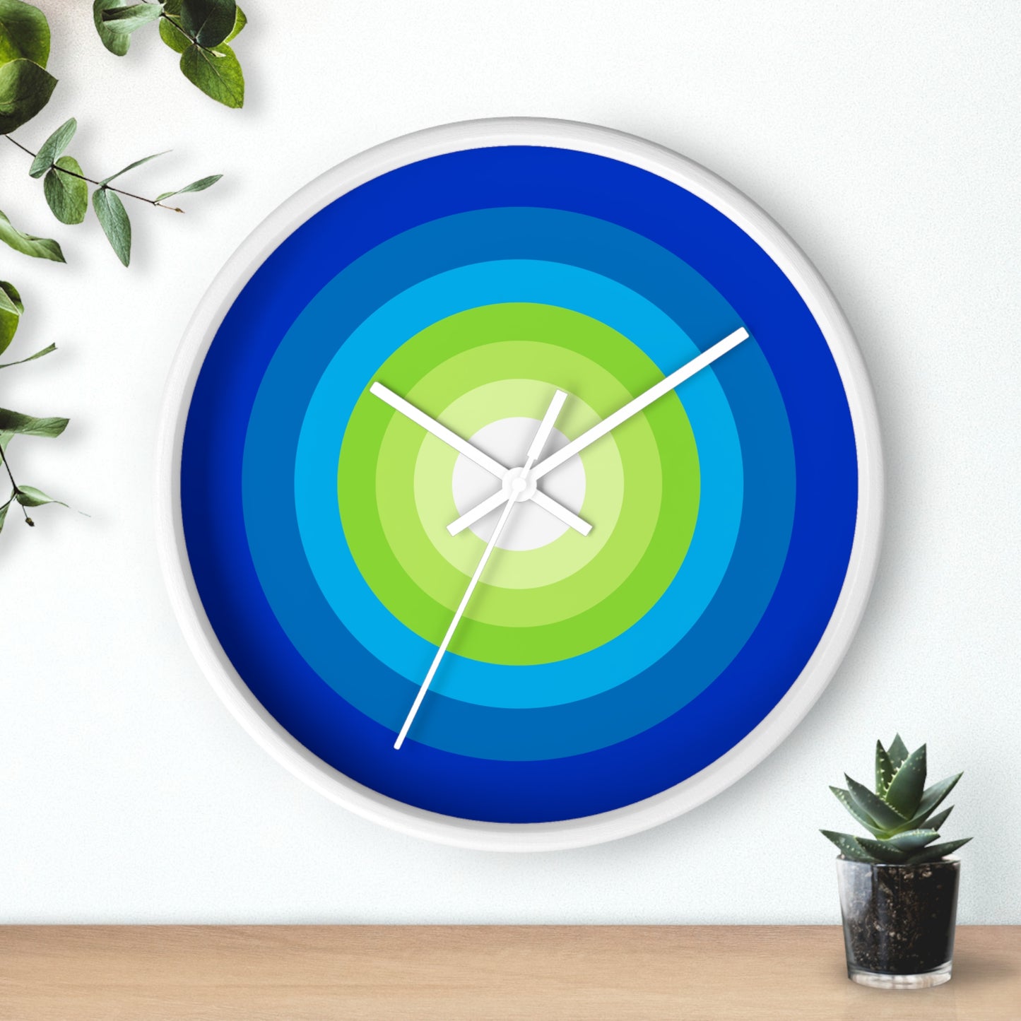 Geometric Art Wall Clock | Bold, Modern, and Right on Time