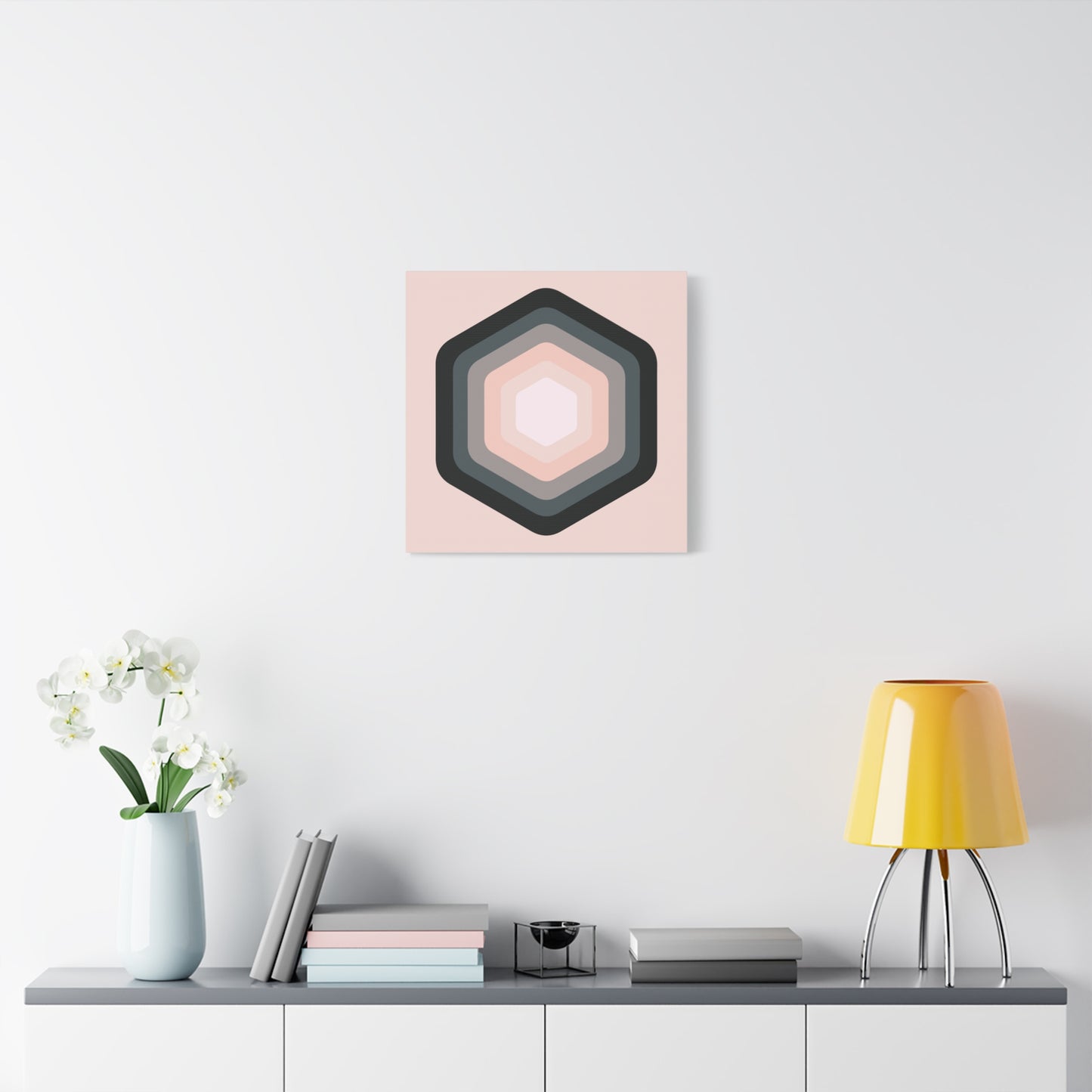Modern Geometric Canvas Art | Bold Colors, Clean Lines, Creative Energy