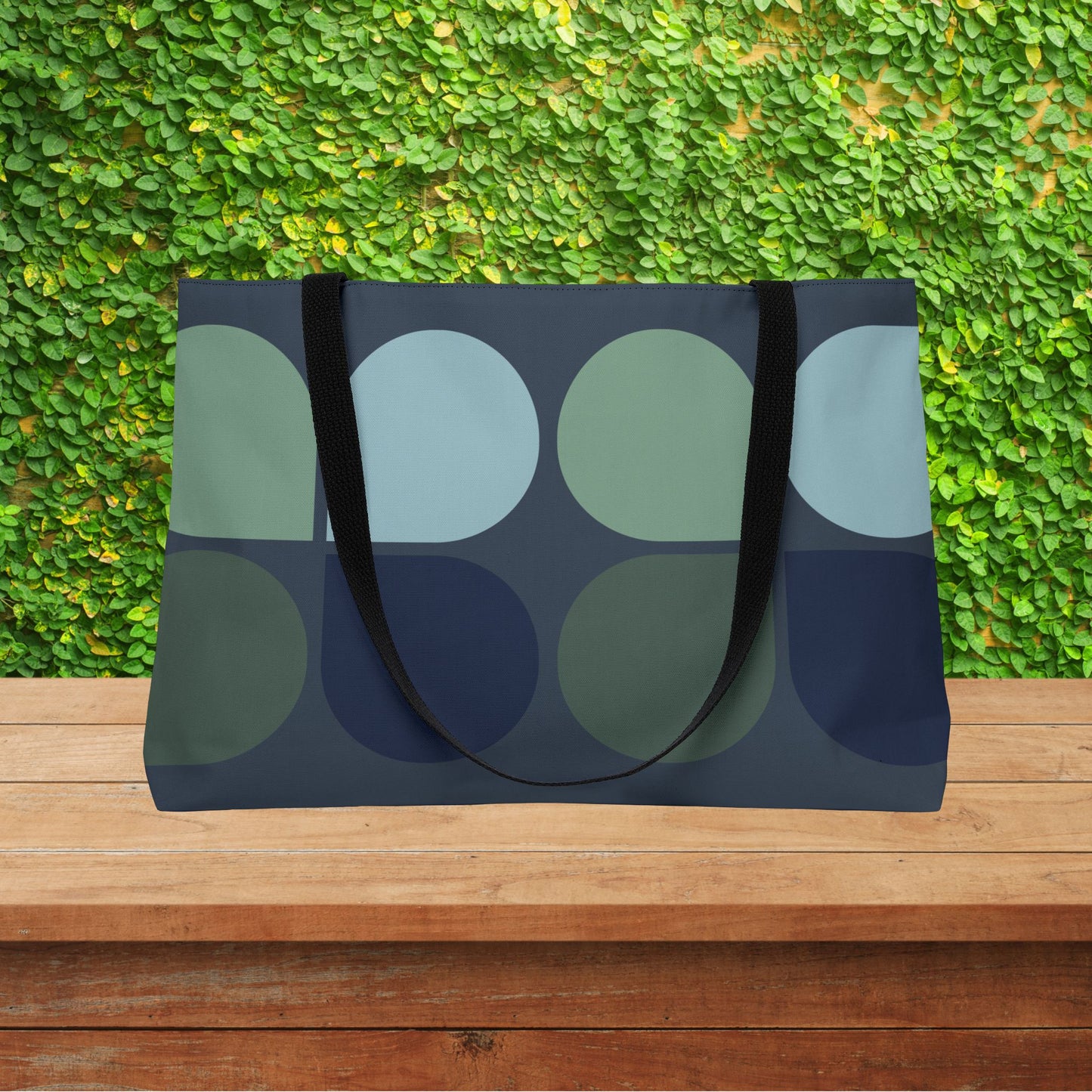 Geo 3 XL Tote Bag | Bold Design. Functional Size. Everyday Utility.