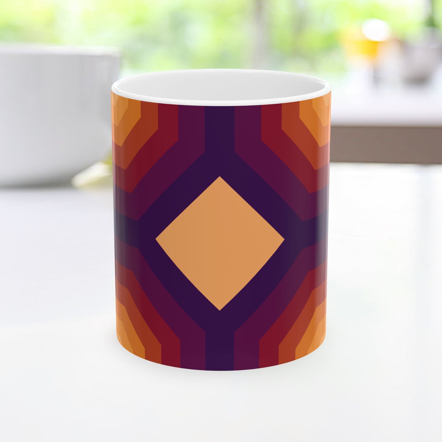 Geo Art Mug – Bold Color, Daily Joy