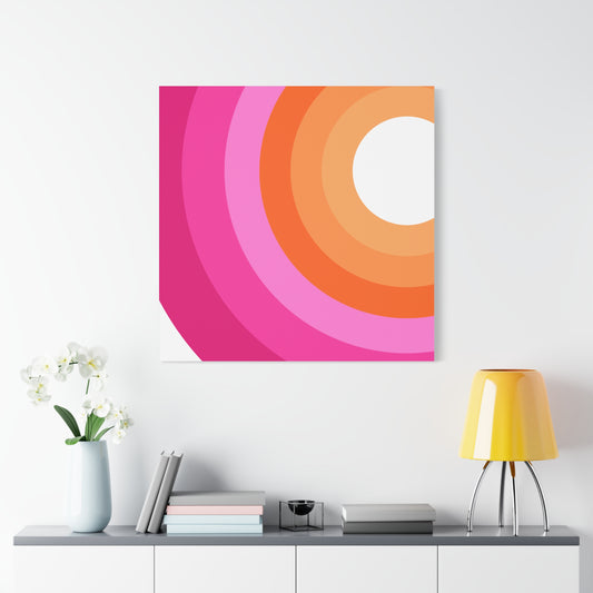 Modern Geometric Canvas Art | Bold Colors, Clean Lines, Creative Energy
