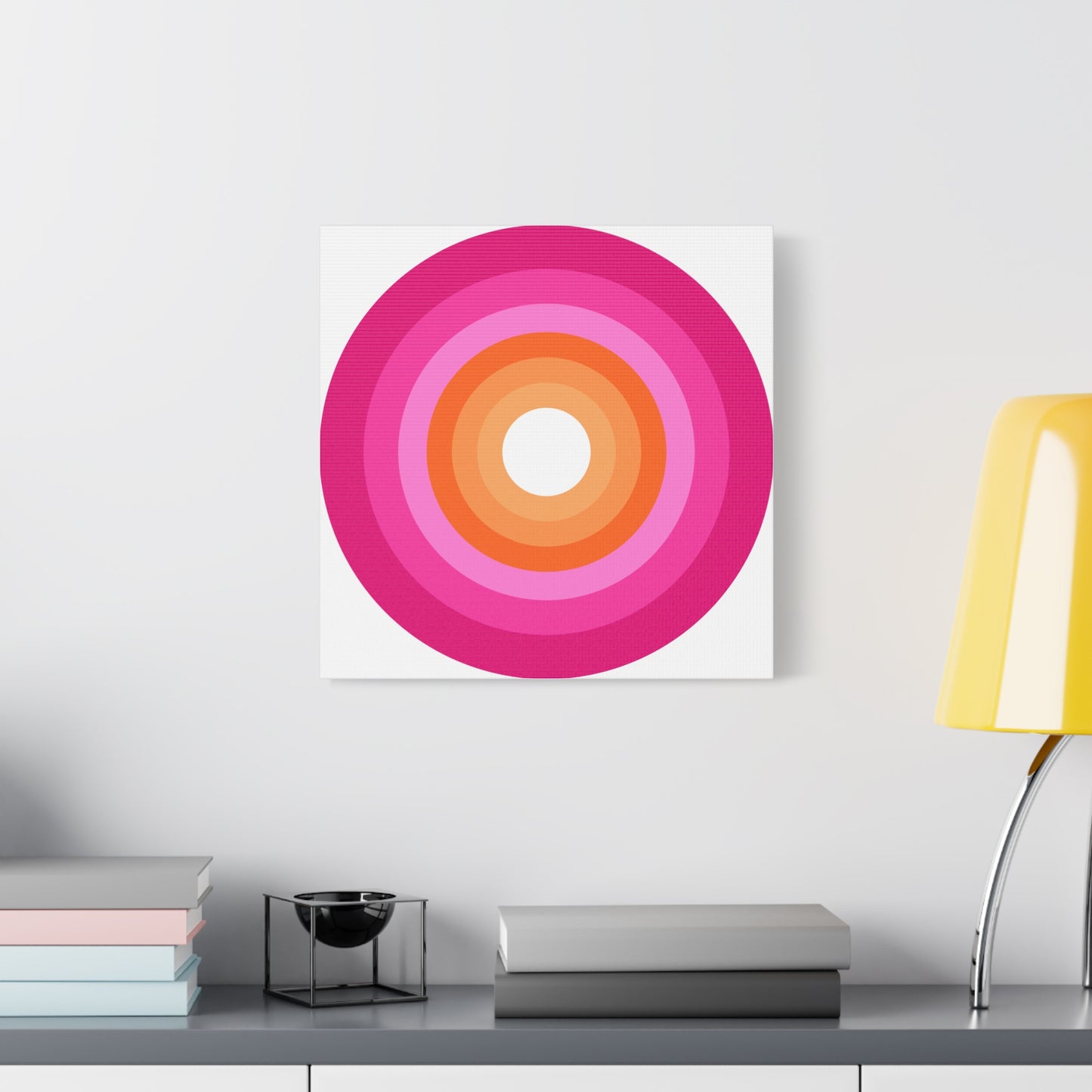 Modern Geometric Canvas Art | Bold Colors, Clean Lines, Creative Energy