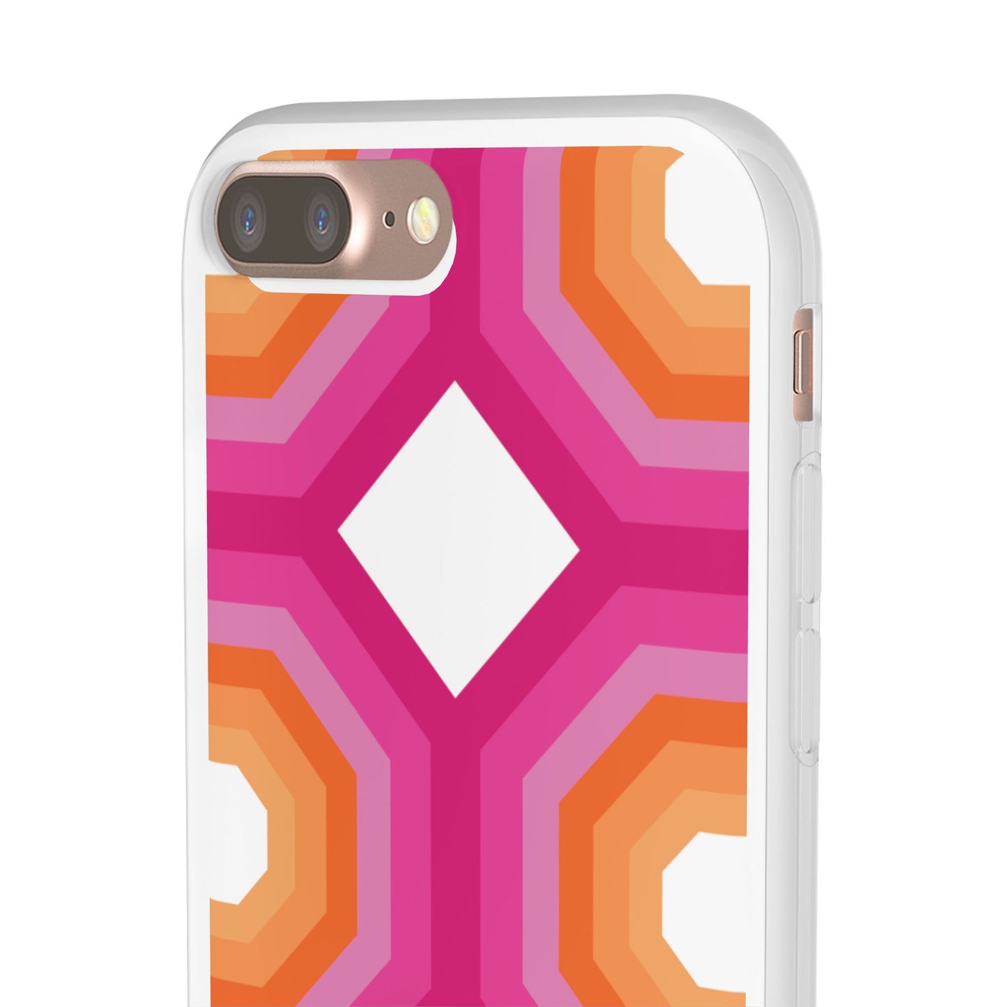 Stylish Geometric Phone Case, Flexible Phone Cover, Unique Modern Design, Perfect Gift, Trendy Accessory, Eco-Friendly Case