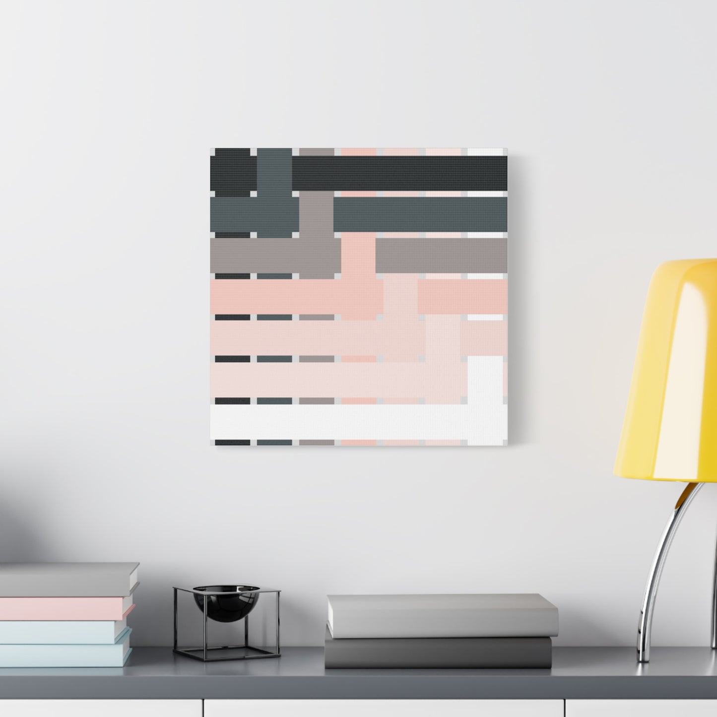 Modern Geometric Canvas Art | Bold Colors, Clean Lines, Creative Energy
