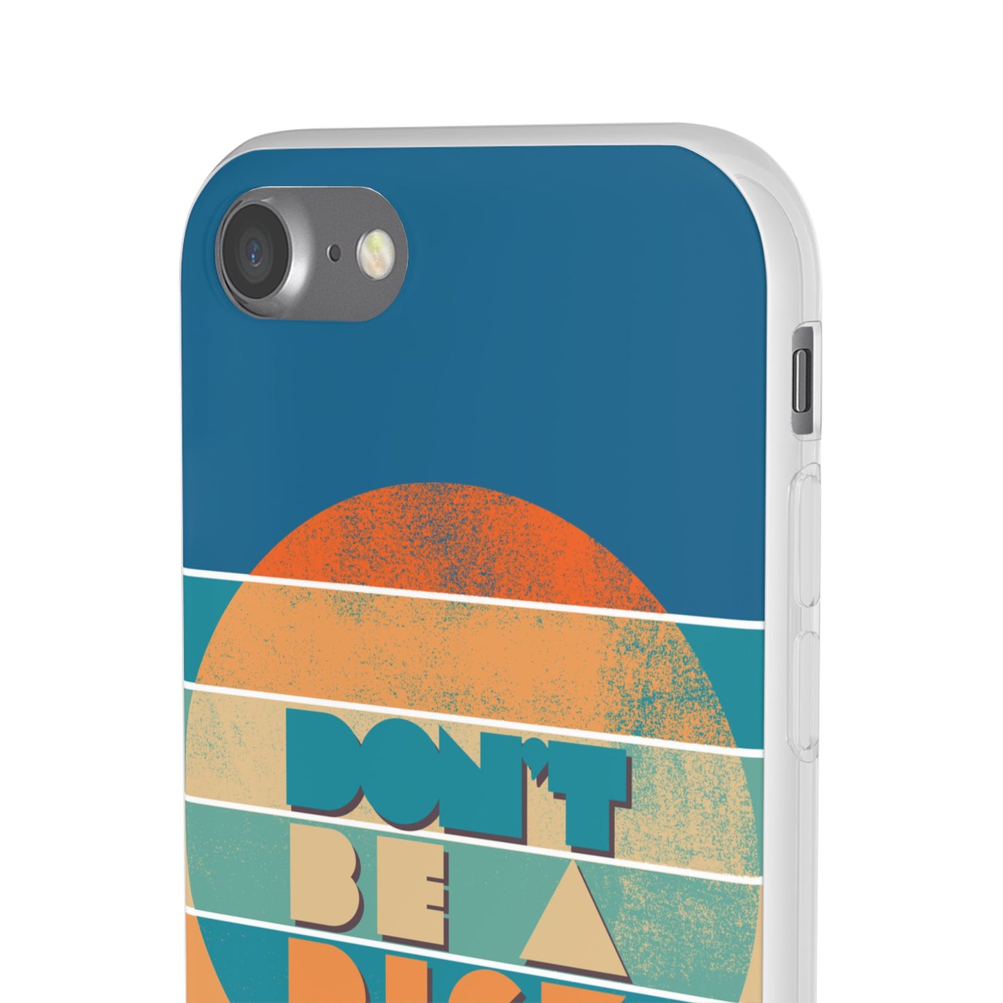 Phone Case - 'Don't Be a Dick' Retro 70s style