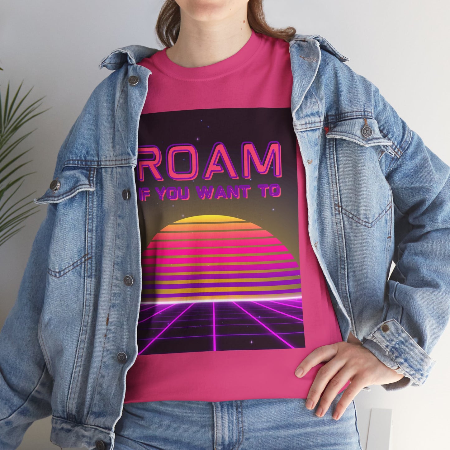 Roam If You Want To Unisex Tee, Travel Lover T-shirt Adventure Shirt, Wanderlust