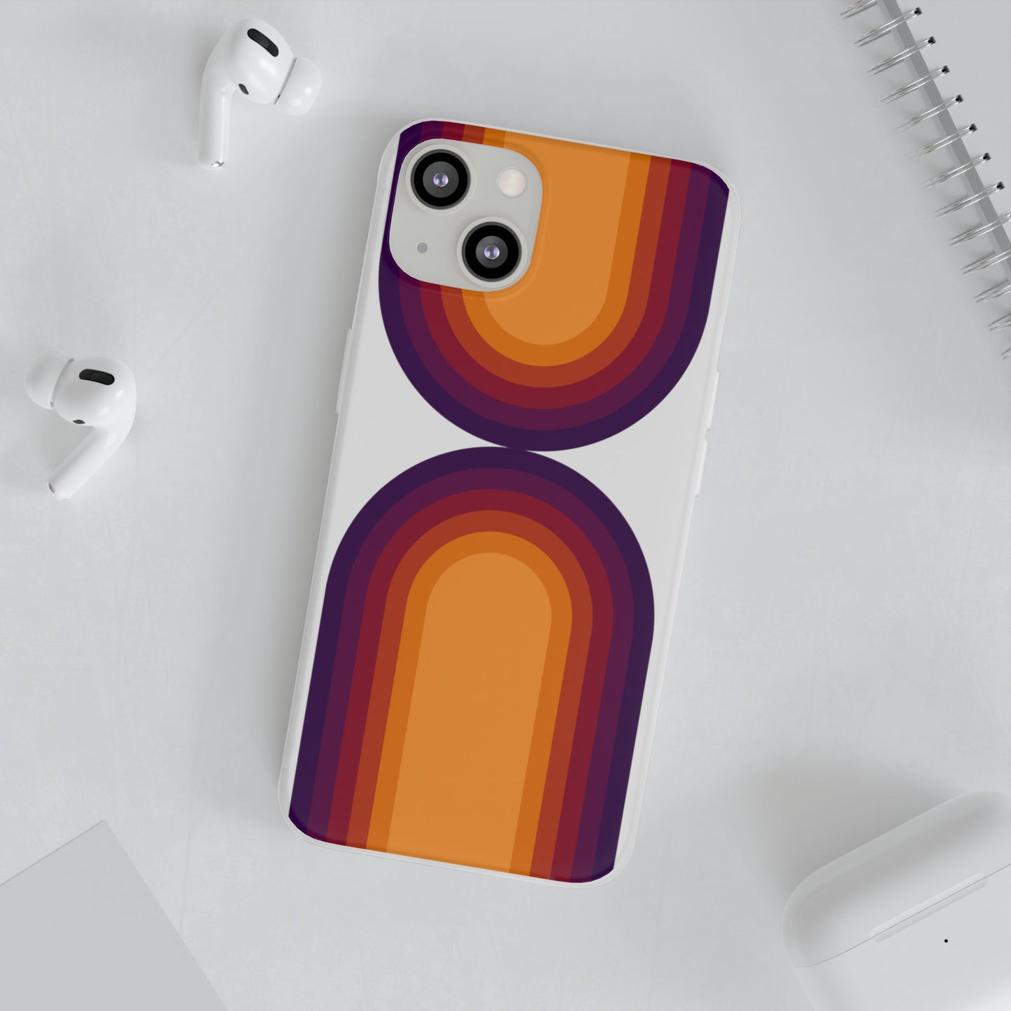 Stylish Geometric Phone Case, Flexible Phone Cover, Unique Modern Design, Perfect Gift, Trendy Accessory, Eco-Friendly Case