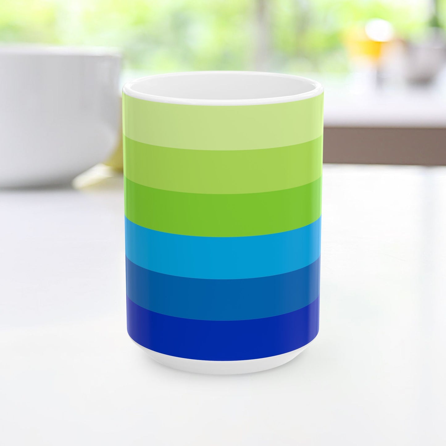 Geo Art Mug – Bold Color, Daily Joy
