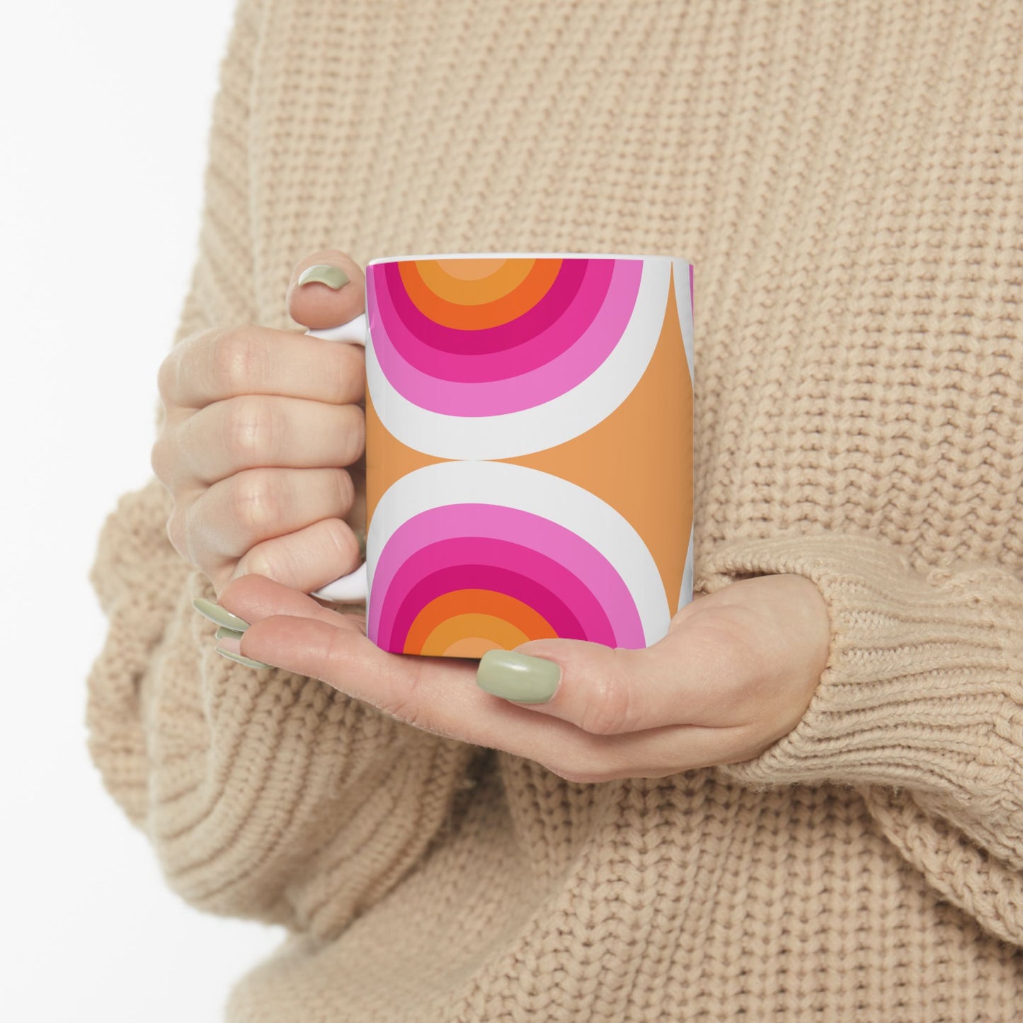 Geo Art Mug – Bold Color, Daily Joy