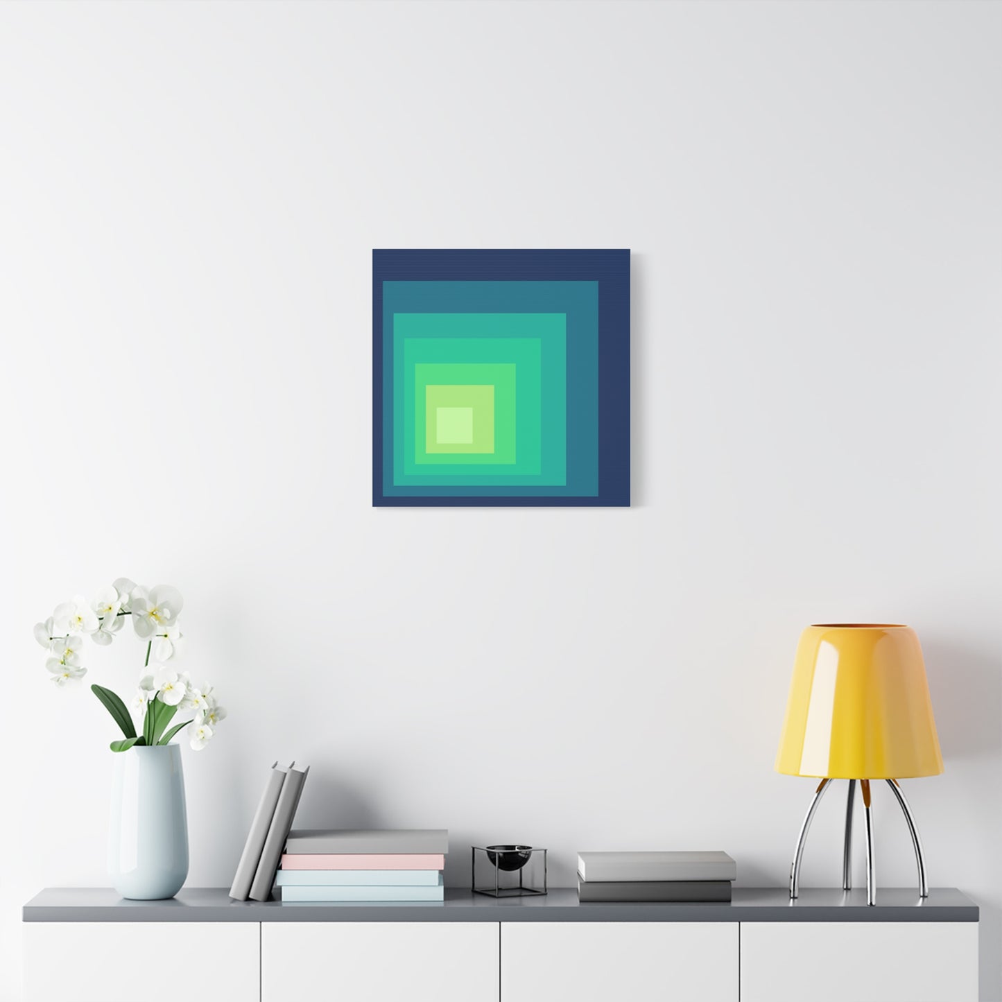 Modern Geometric Canvas Art | Bold Colors, Clean Lines, Creative Energy