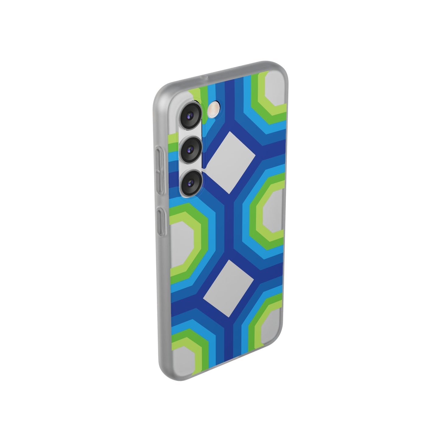 Stylish Geometric Phone Case, Flexible Phone Cover, Unique Modern Design, Perfect Gift, Trendy Accessory, Eco-Friendly Case