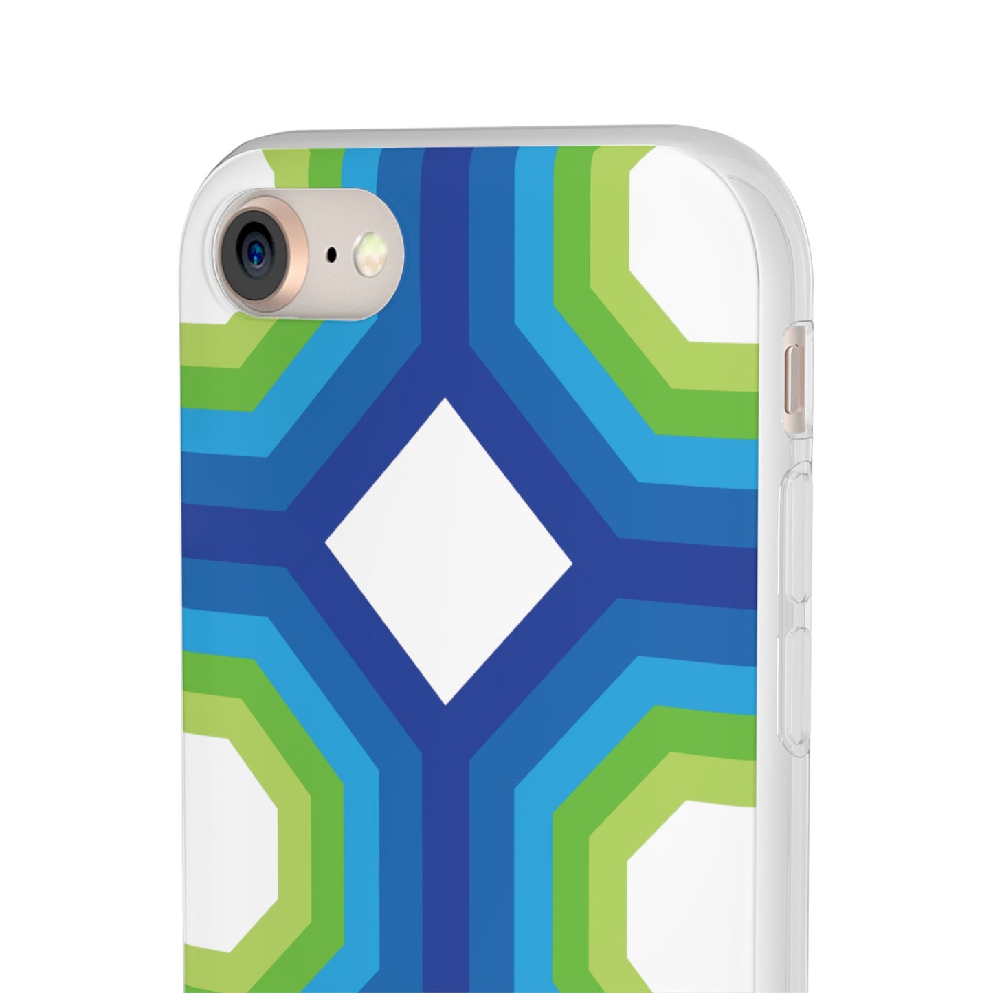 Stylish Geometric Phone Case, Flexible Phone Cover, Unique Modern Design, Perfect Gift, Trendy Accessory, Eco-Friendly Case