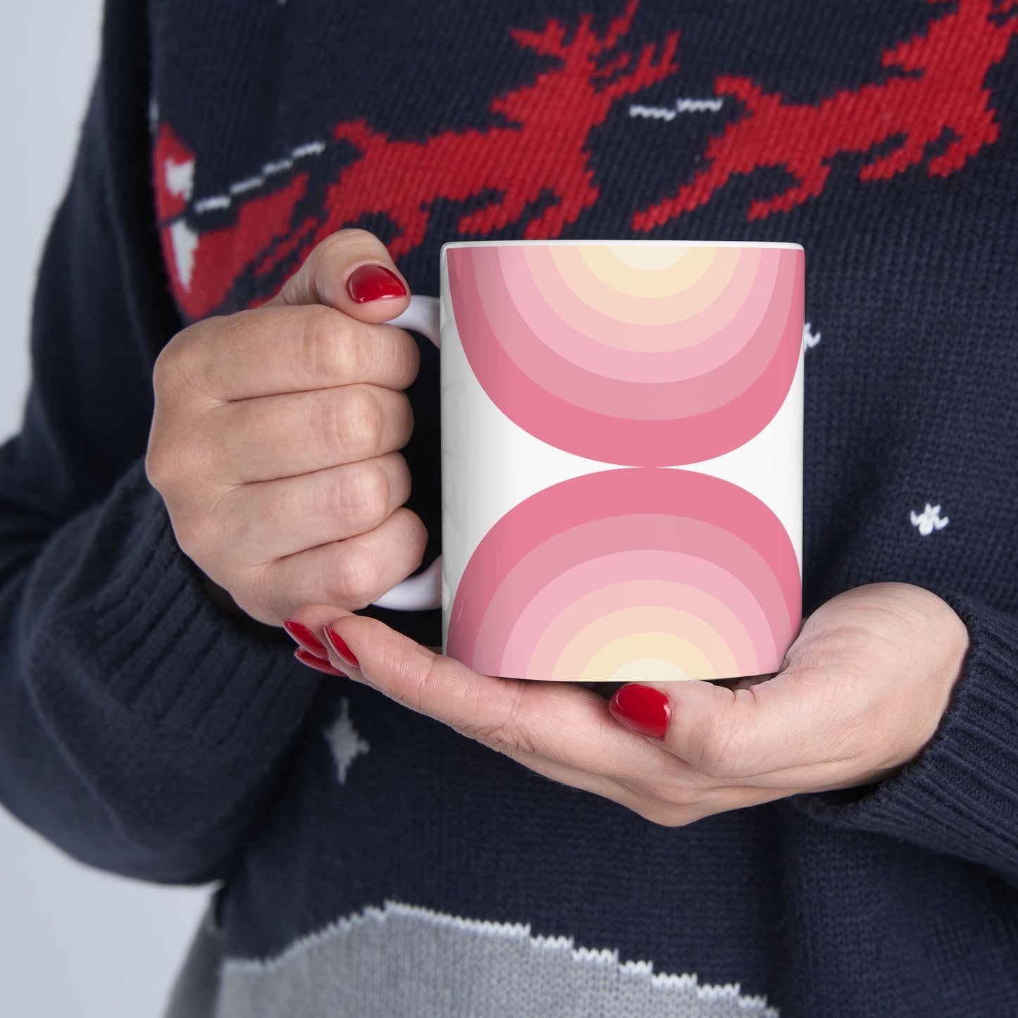 Geo Art Mug – Bold Color, Daily Joy