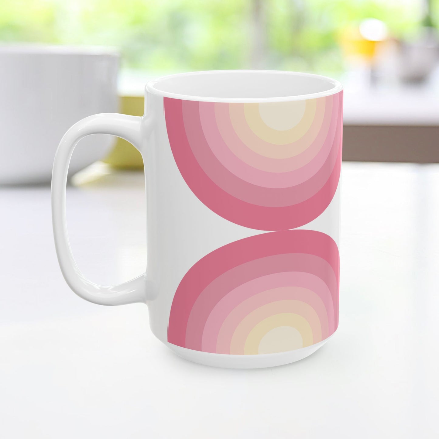 Geo Art Mug – Bold Color, Daily Joy