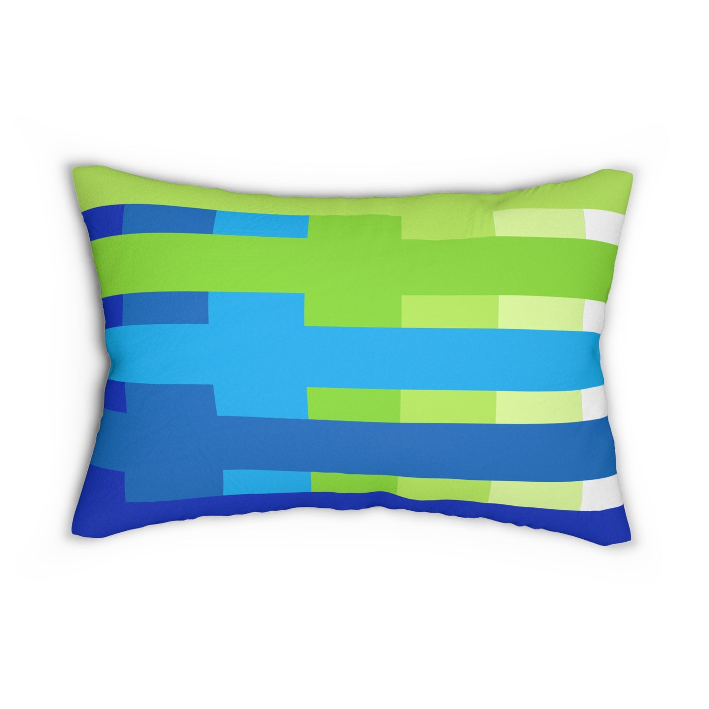 Geometric Lumbar Pillow | Bold Style, Everyday Comfort