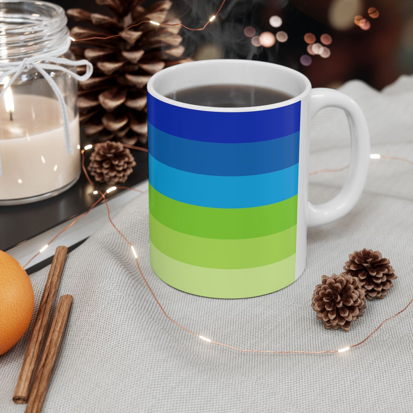Geo Art Mug – Bold Color, Daily Joy