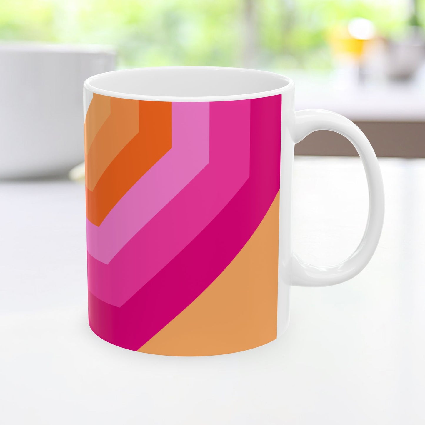Geo Art Mug – Bold Color, Daily Joy
