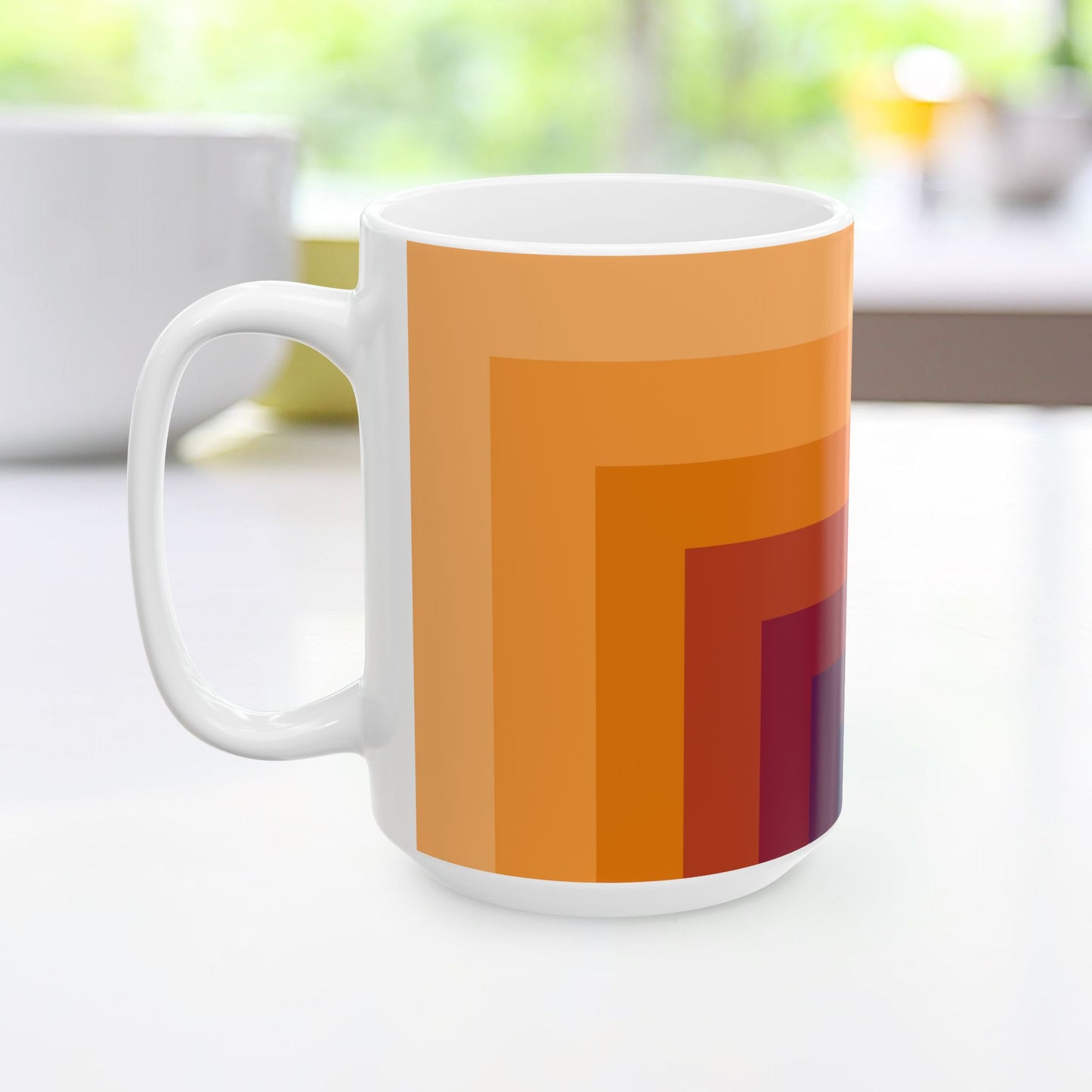 Geo Art Mug – Bold Color, Daily Joy