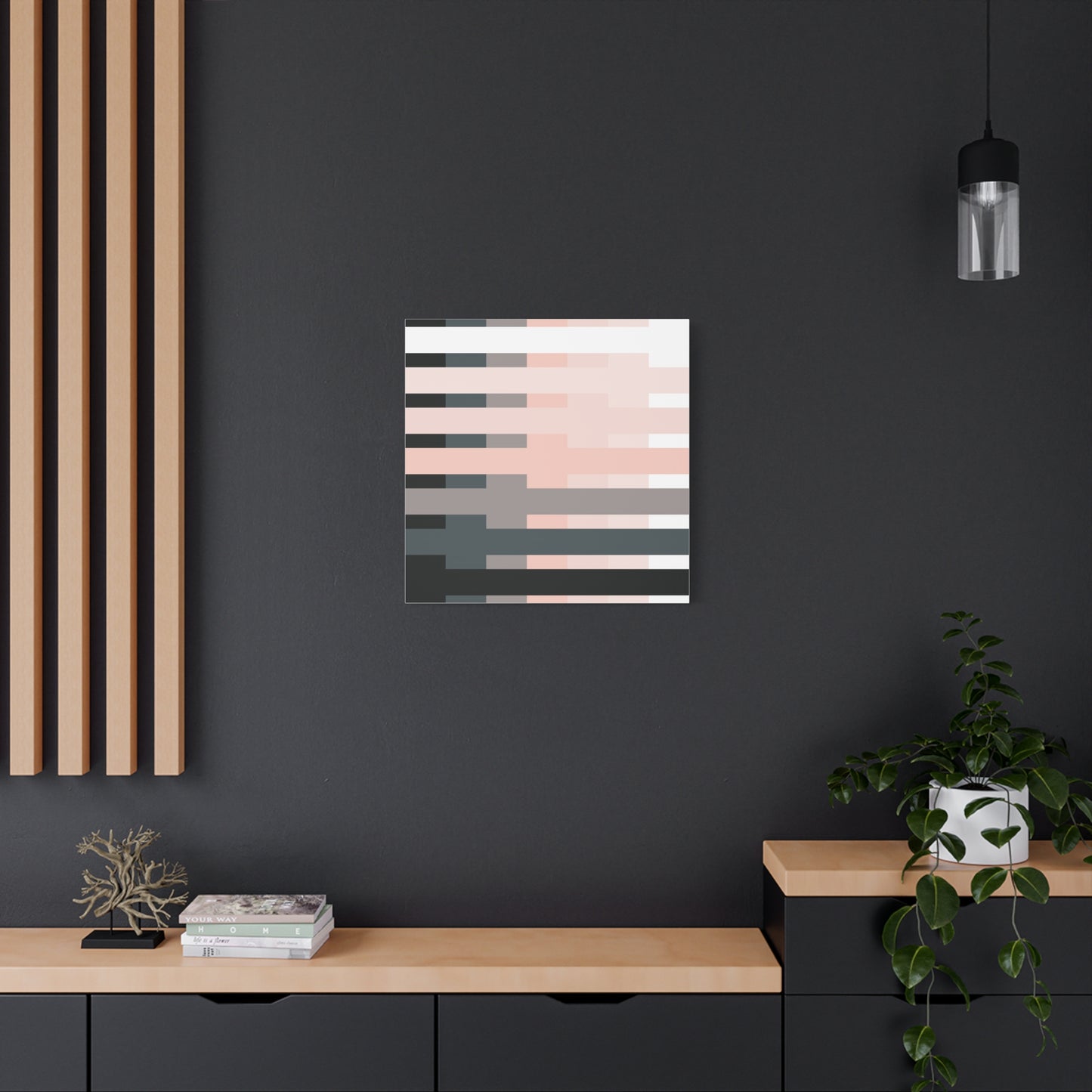 Modern Geometric Canvas Art | Bold Colors, Clean Lines, Creative Energy