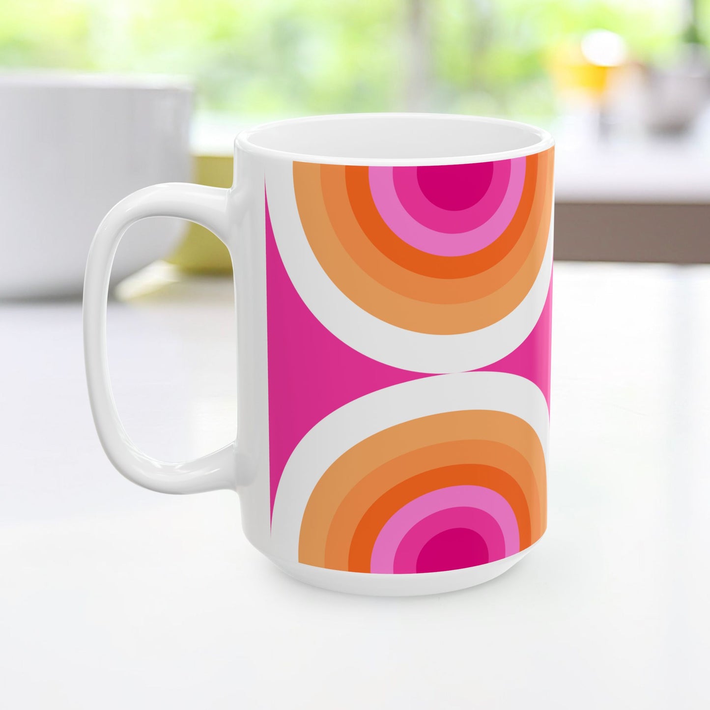 Geo Art Mug – Bold Color, Daily Joy