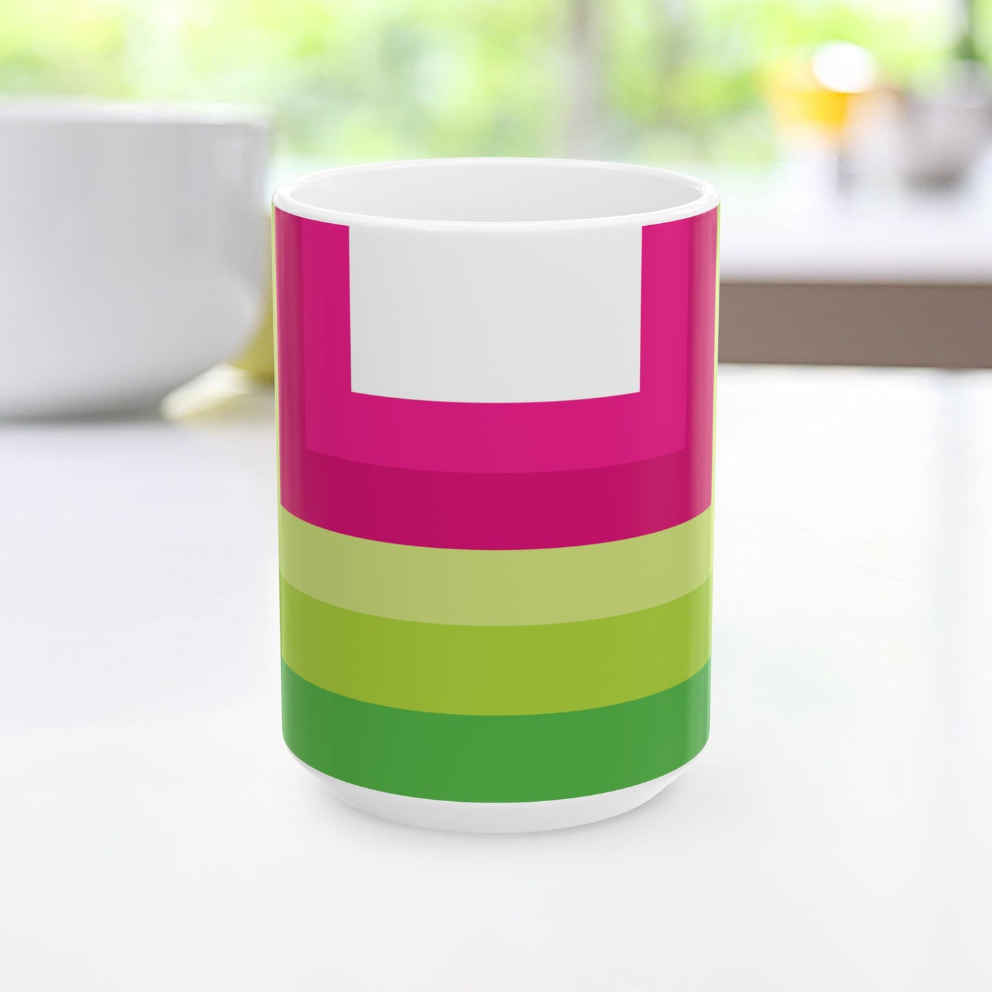 Geo Art Mug – Bold Color, Daily Joy