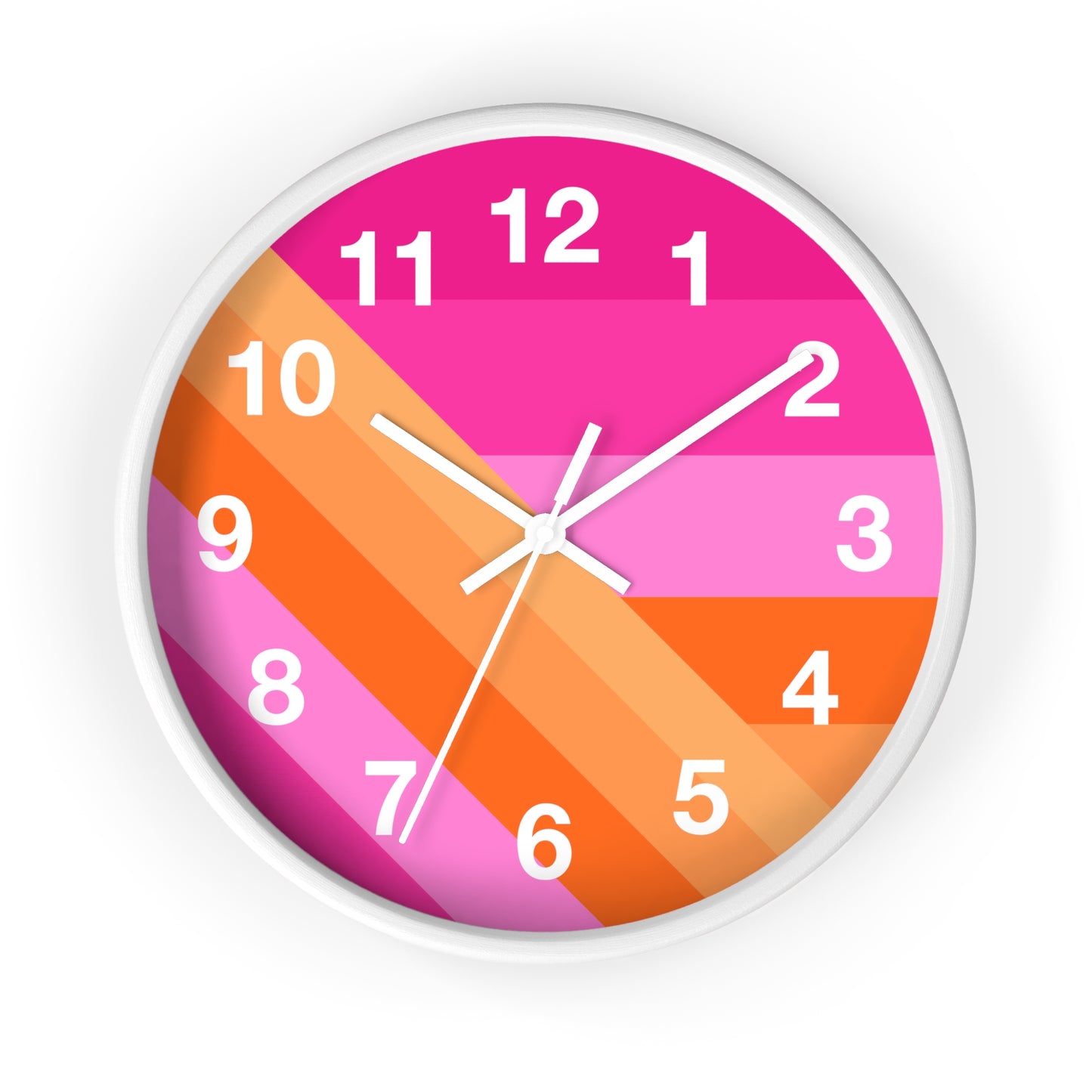 Geometric Art Wall Clock | Bold, Modern, and Right on Time