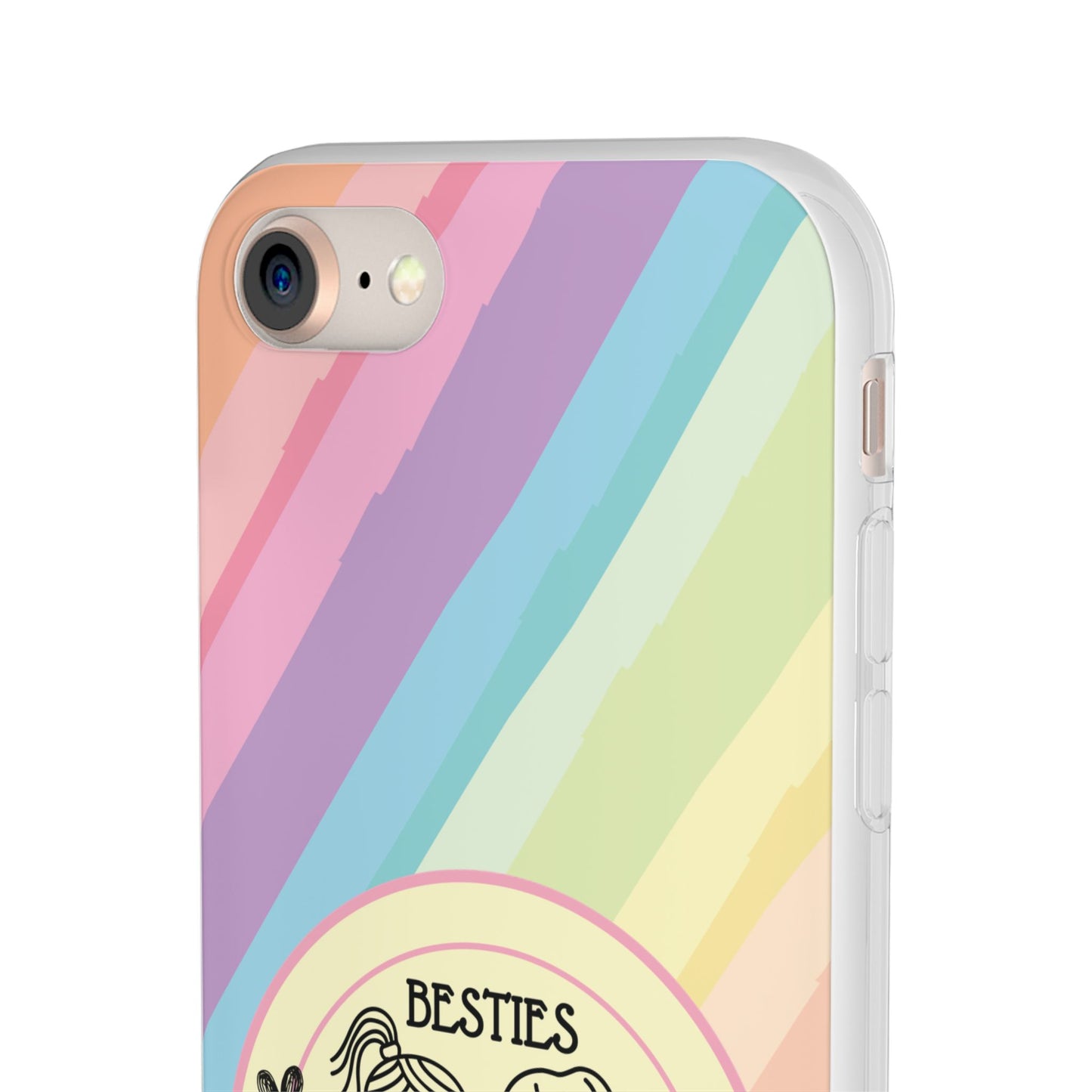 Phone Cases - Pastels Besties Ride or Die | "I'd Cut a Bitch for You"
