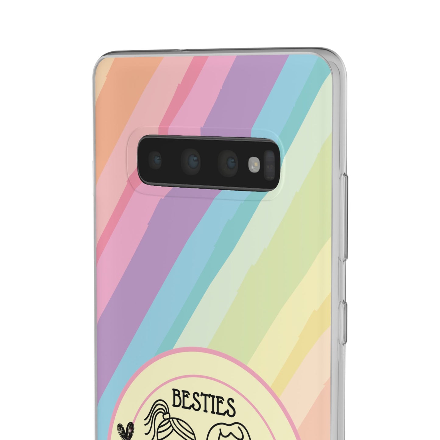 Phone Cases - Pastels Besties Ride or Die | "I'd Cut a Bitch for You"