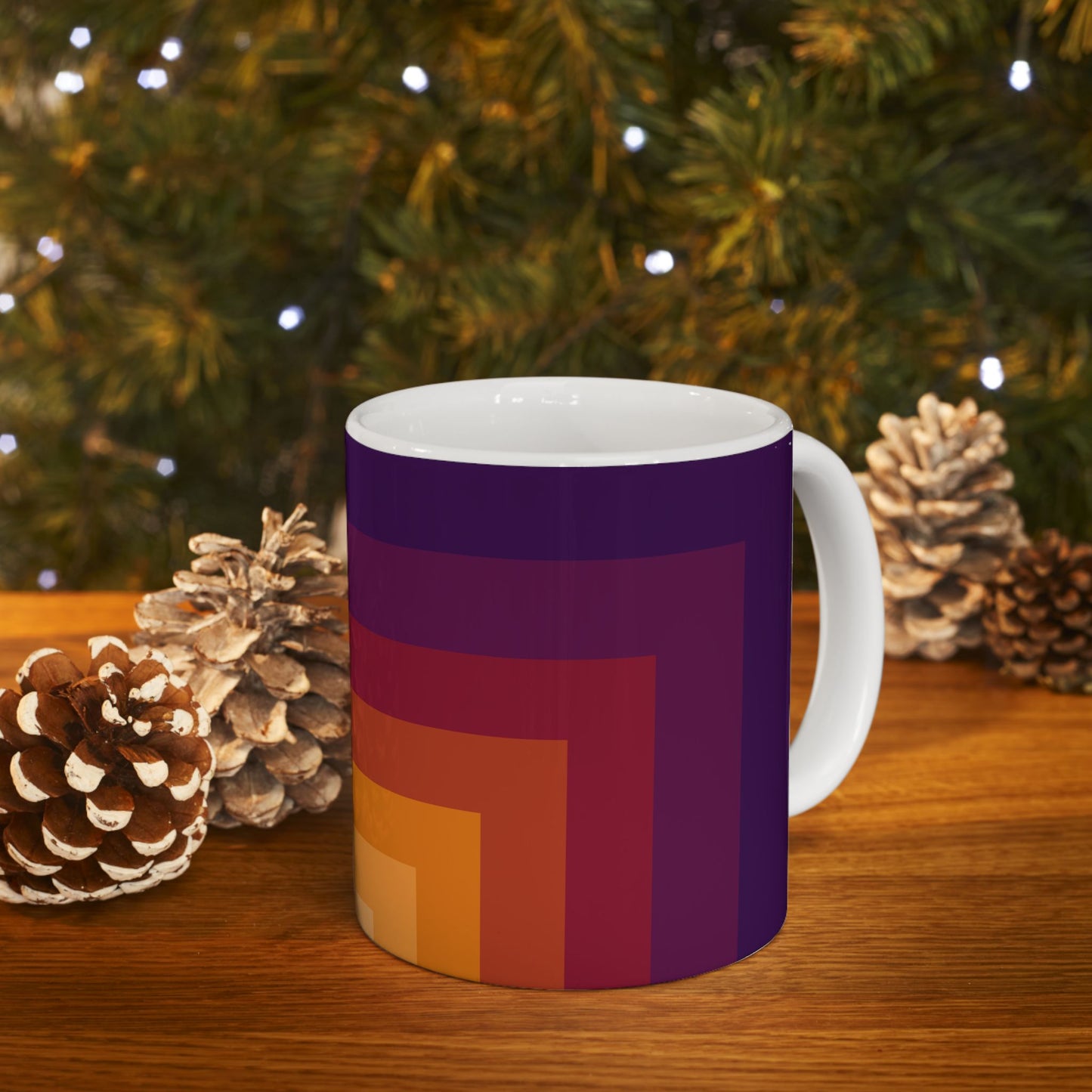 Geo Art Mug – Bold Color, Daily Joy