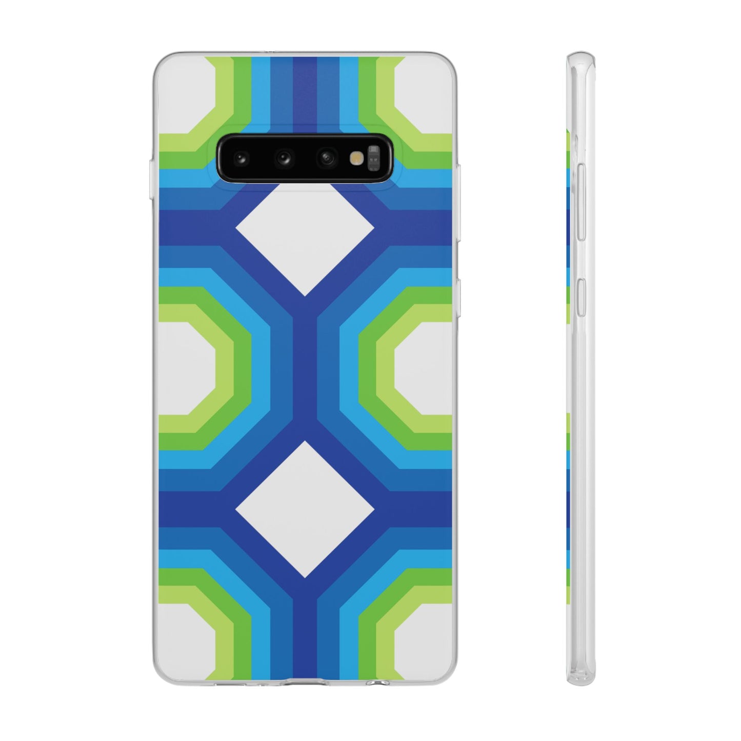 Stylish Geometric Phone Case, Flexible Phone Cover, Unique Modern Design, Perfect Gift, Trendy Accessory, Eco-Friendly Case