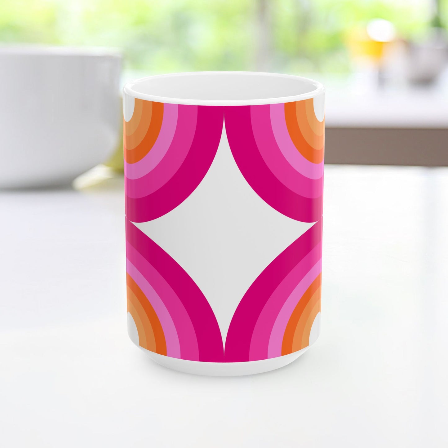 Geo Art Mug – Bold Color, Daily Joy