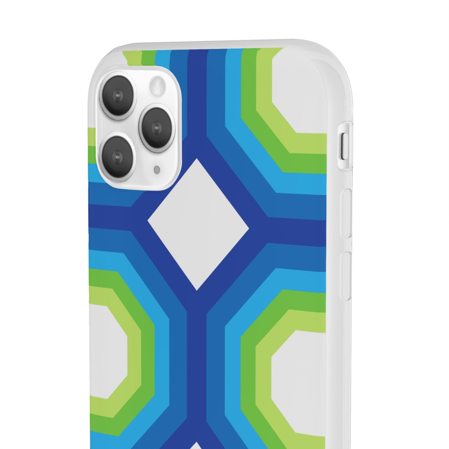 Stylish Geometric Phone Case, Flexible Phone Cover, Unique Modern Design, Perfect Gift, Trendy Accessory, Eco-Friendly Case