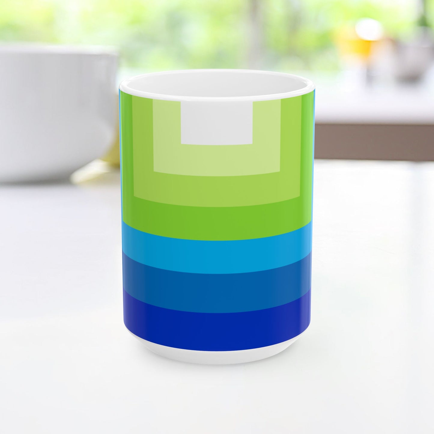 Geo Art Mug – Bold Color, Daily Joy
