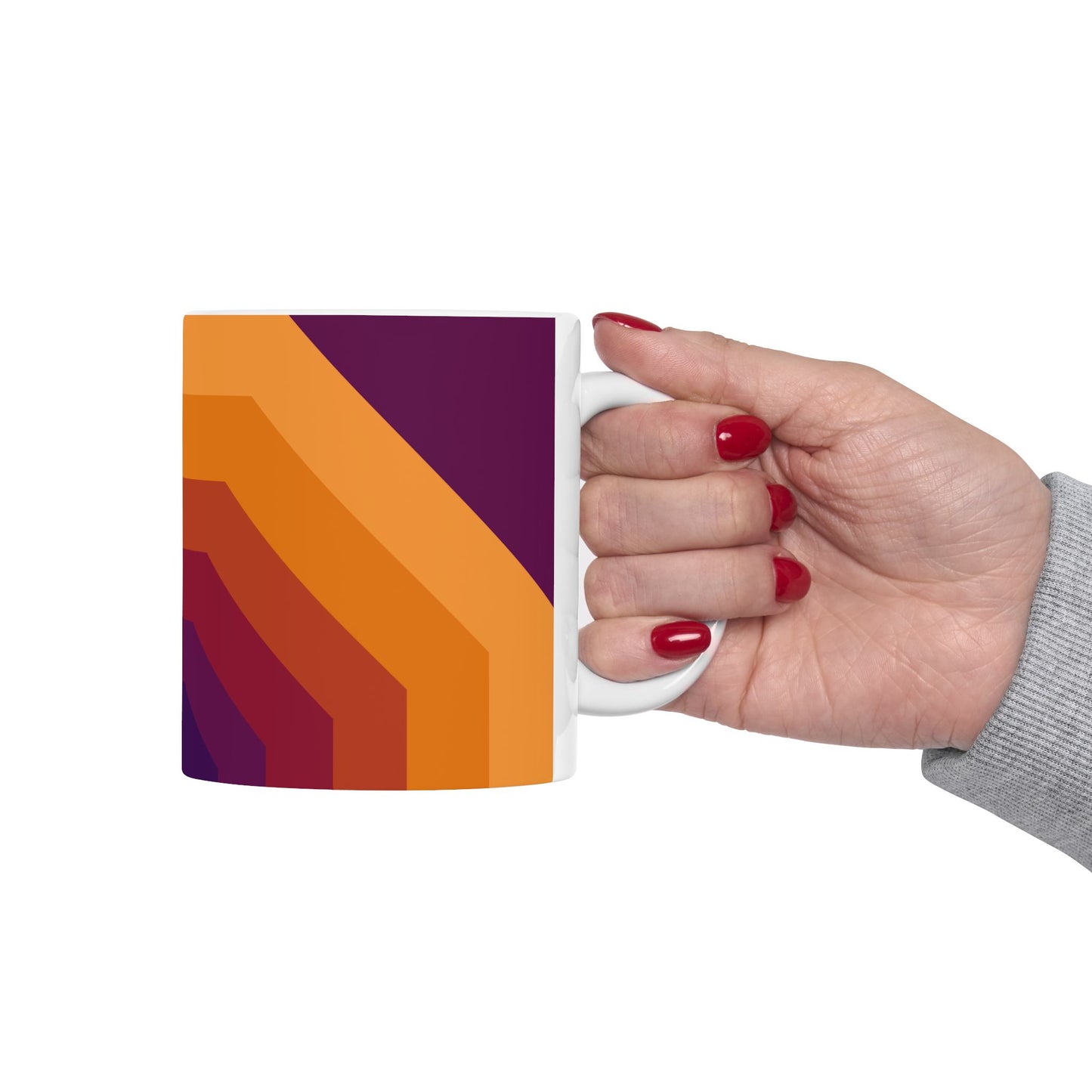 Geo Art Mug – Bold Color, Daily Joy