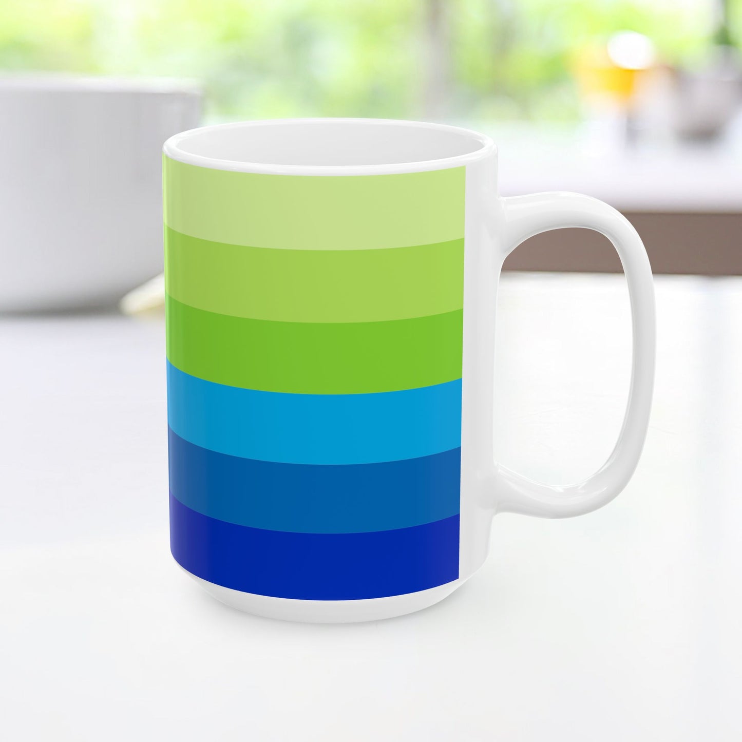 Geo Art Mug – Bold Color, Daily Joy