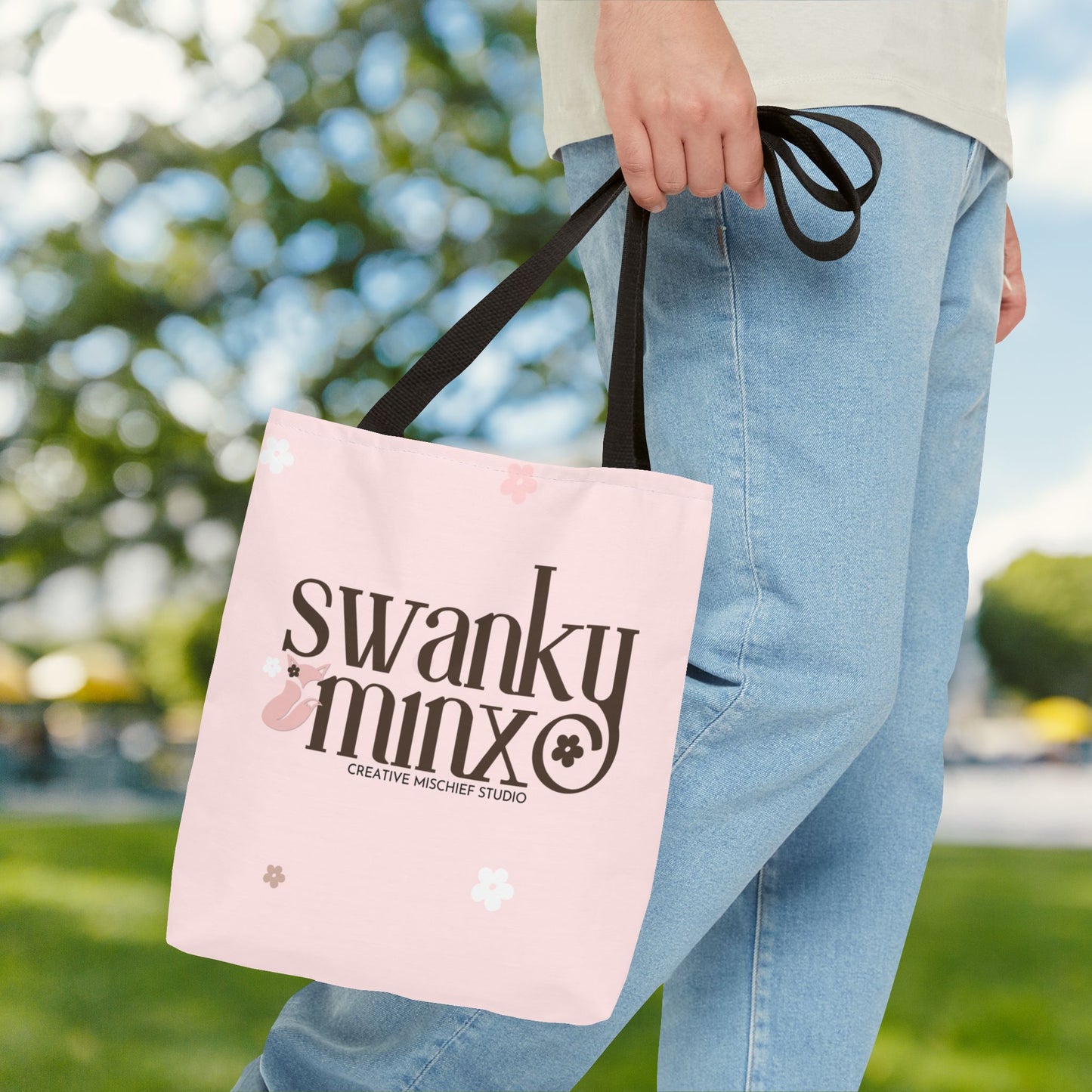 Swanky Minx Creative Mischief Studio Logo Tote Bag